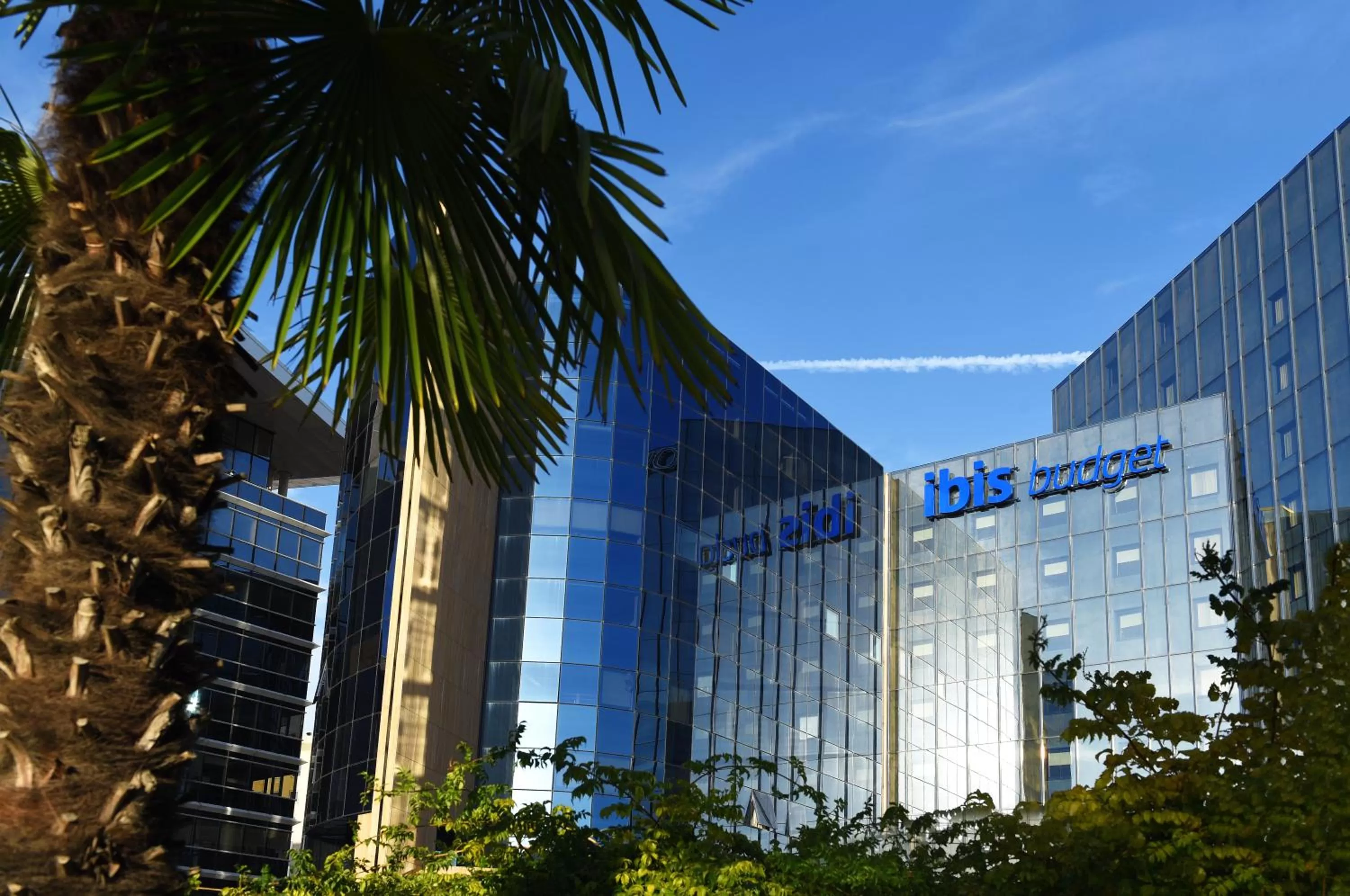 Facade/entrance in ibis budget Nice Aeroport