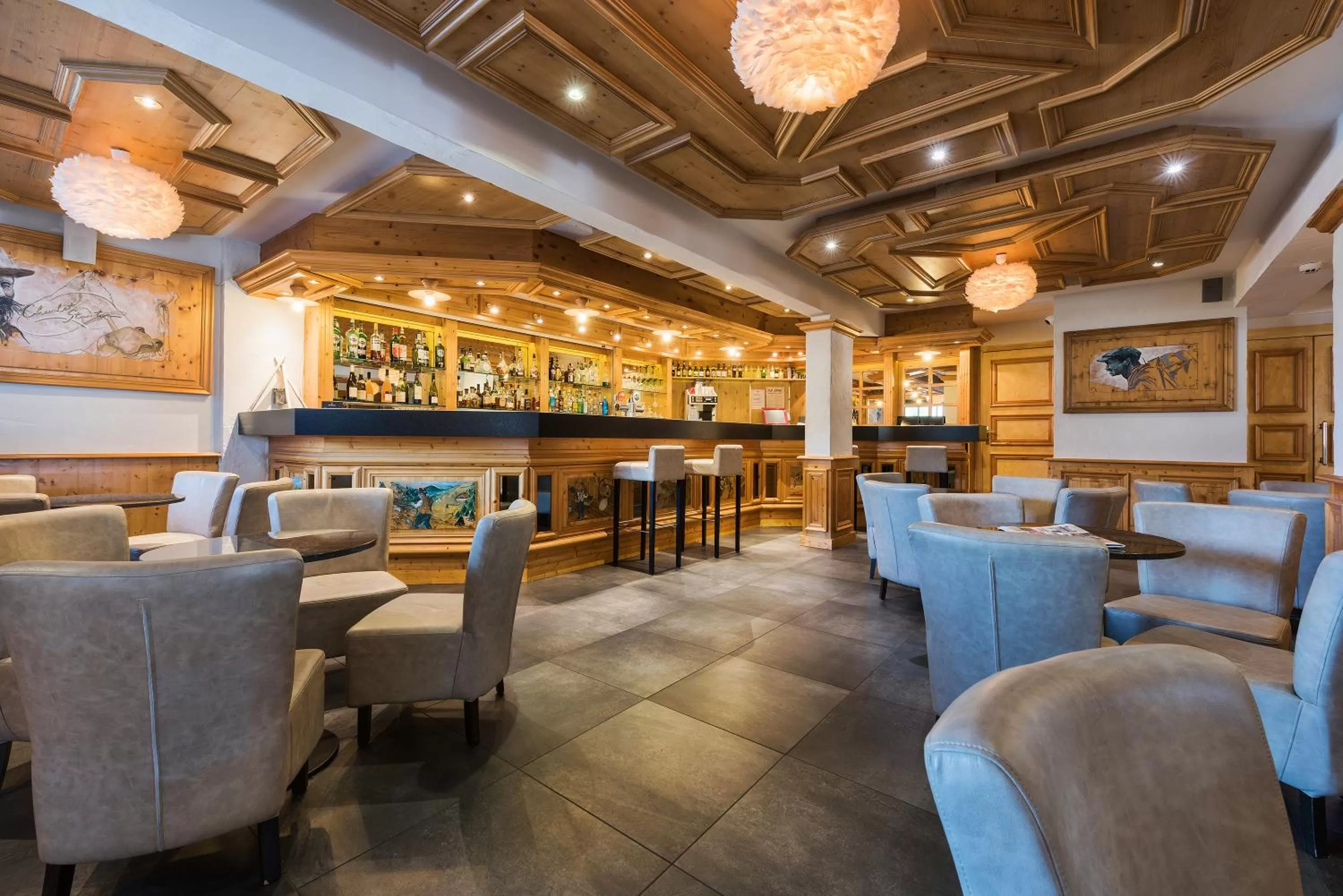 Lounge or bar in Hotel le Petit Dru
