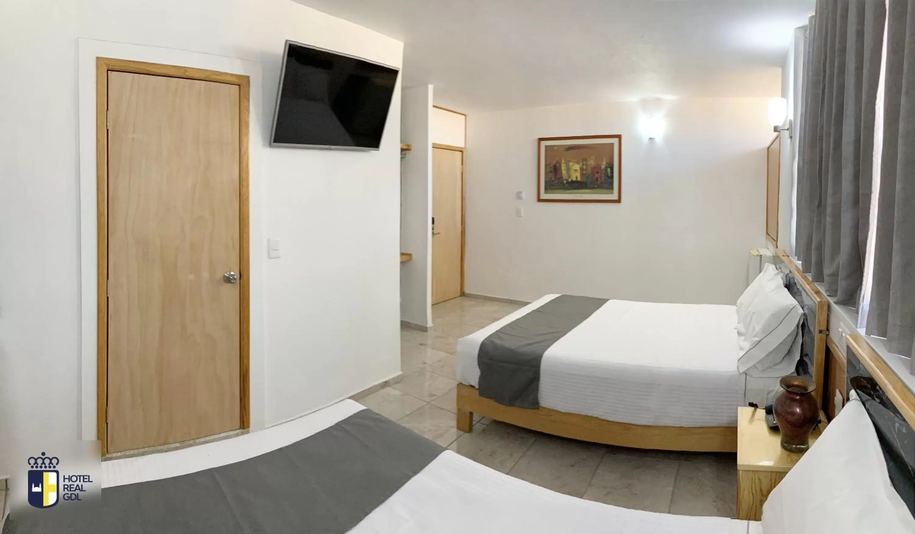 Bedroom, Bed in Hotel Real GDL