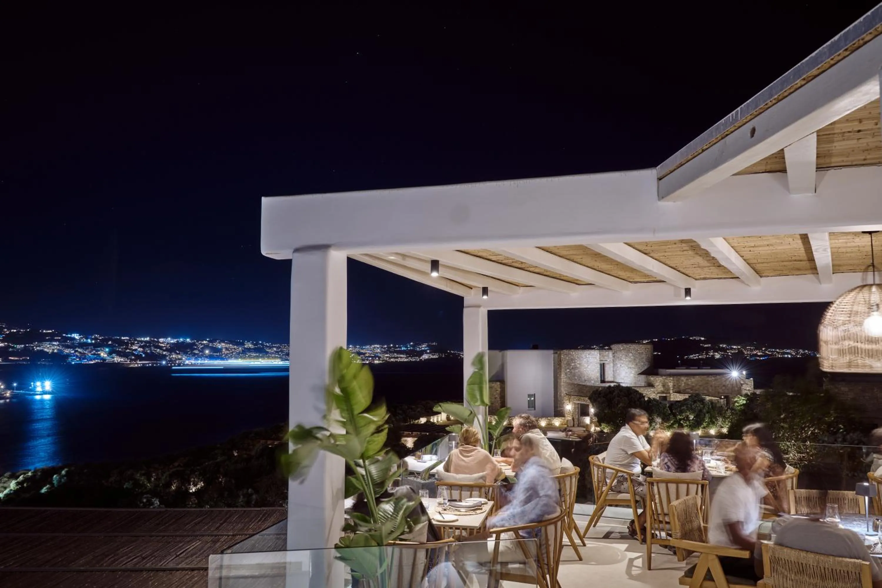 Restaurant/places to eat in Mykonos Princess Hotel