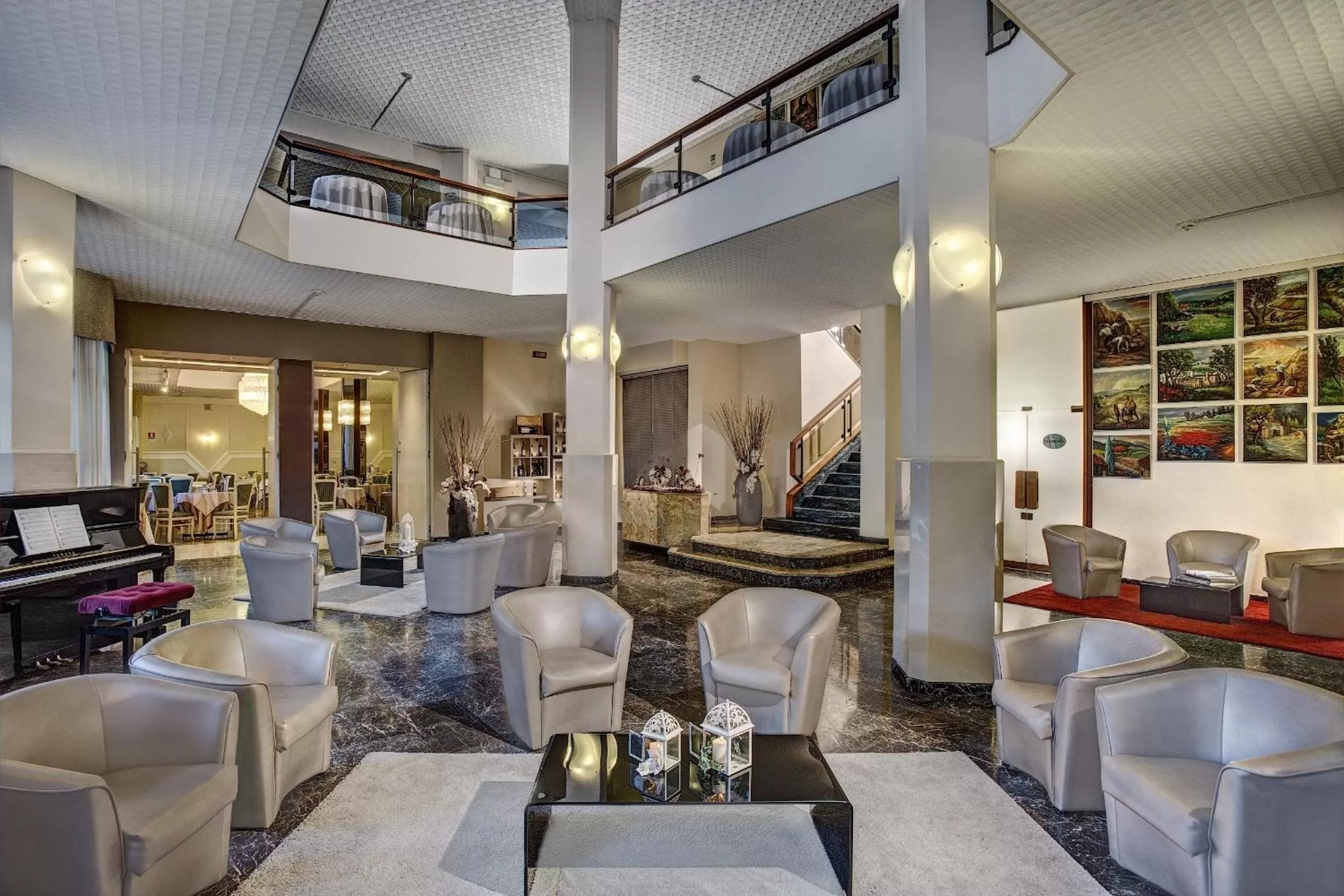 Lounge or bar in Hotel Eliseo Terme