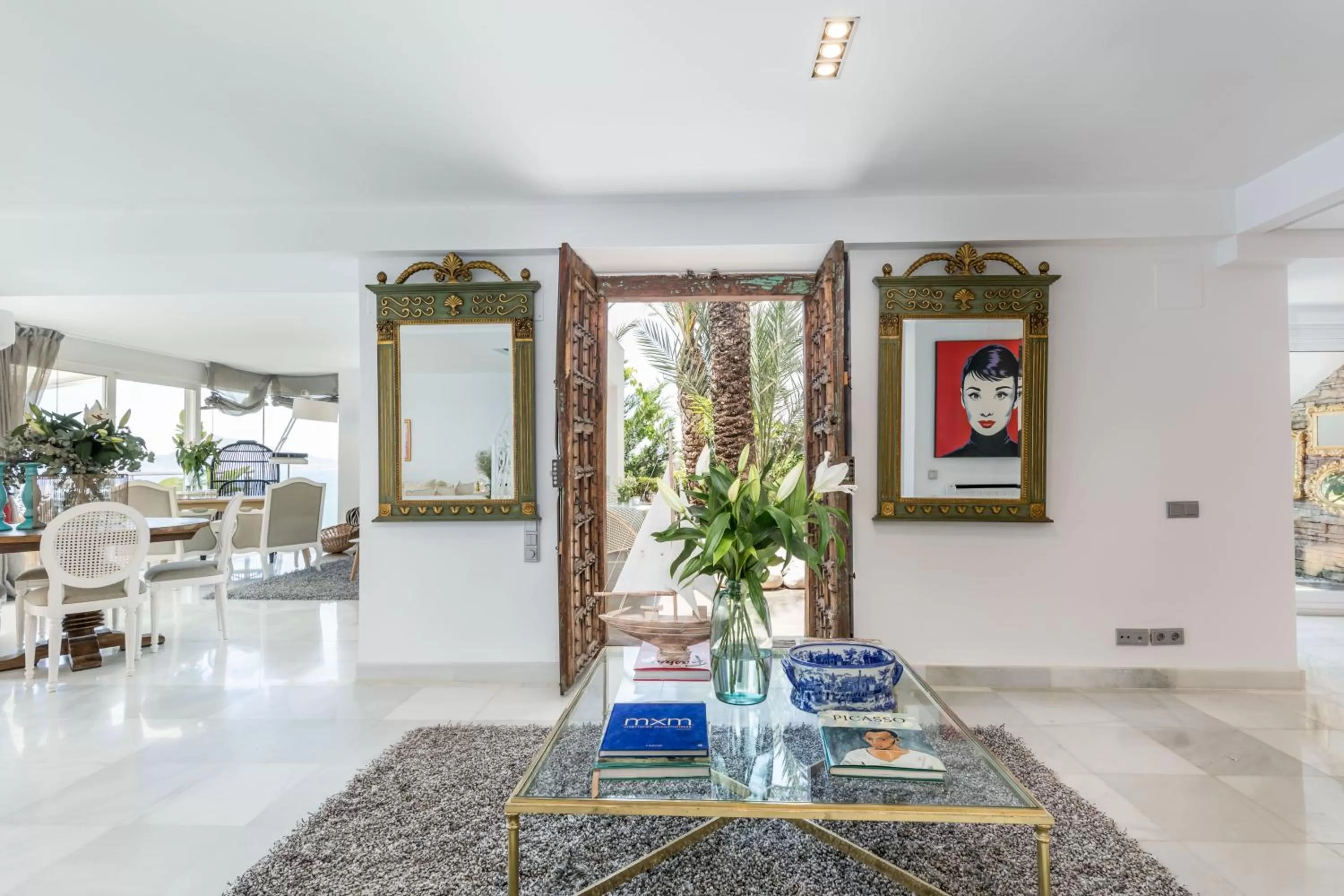 Living room in Maison Condesa Adults Only