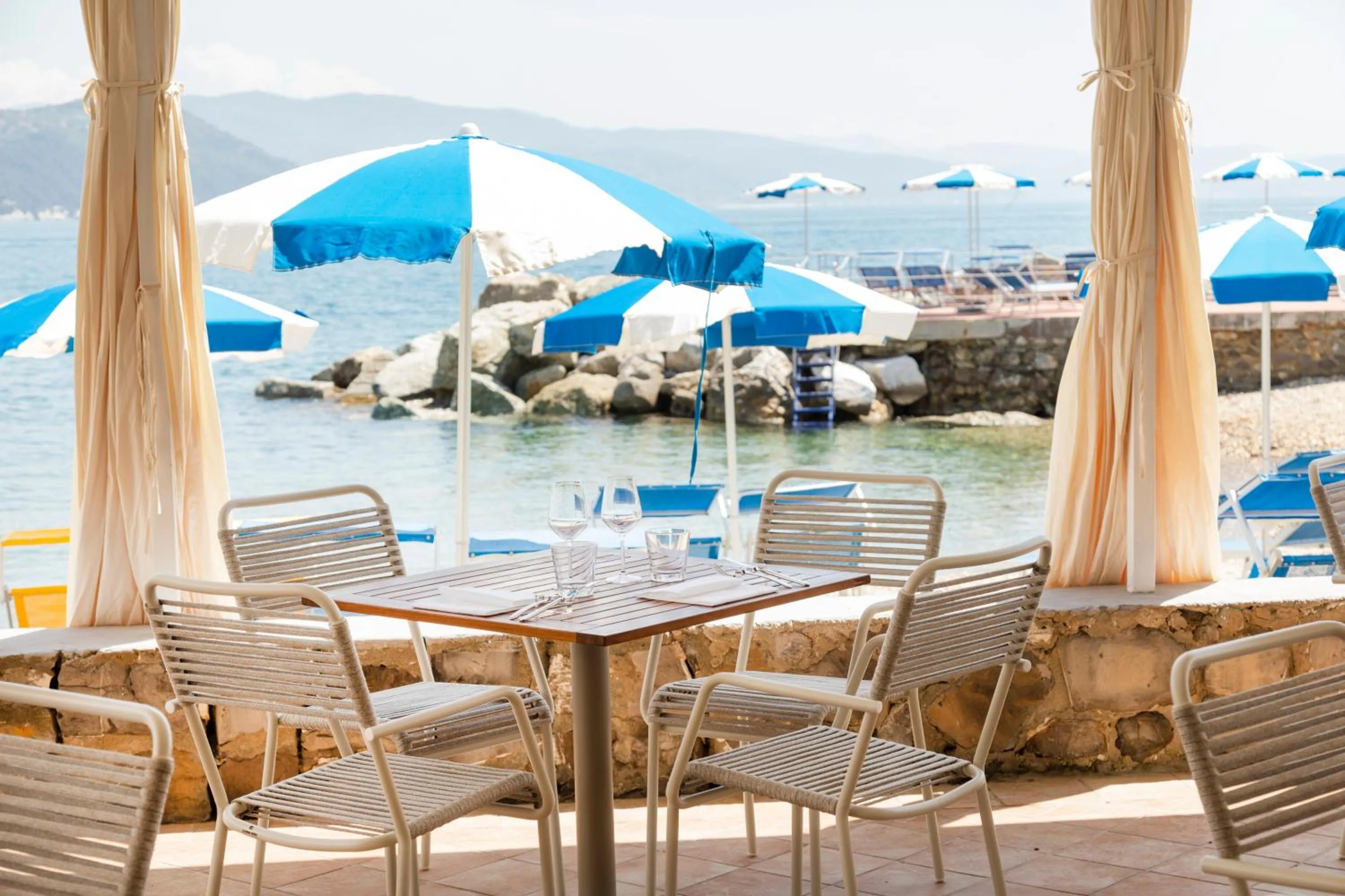Restaurant/places to eat in Grand Hotel Miramare
