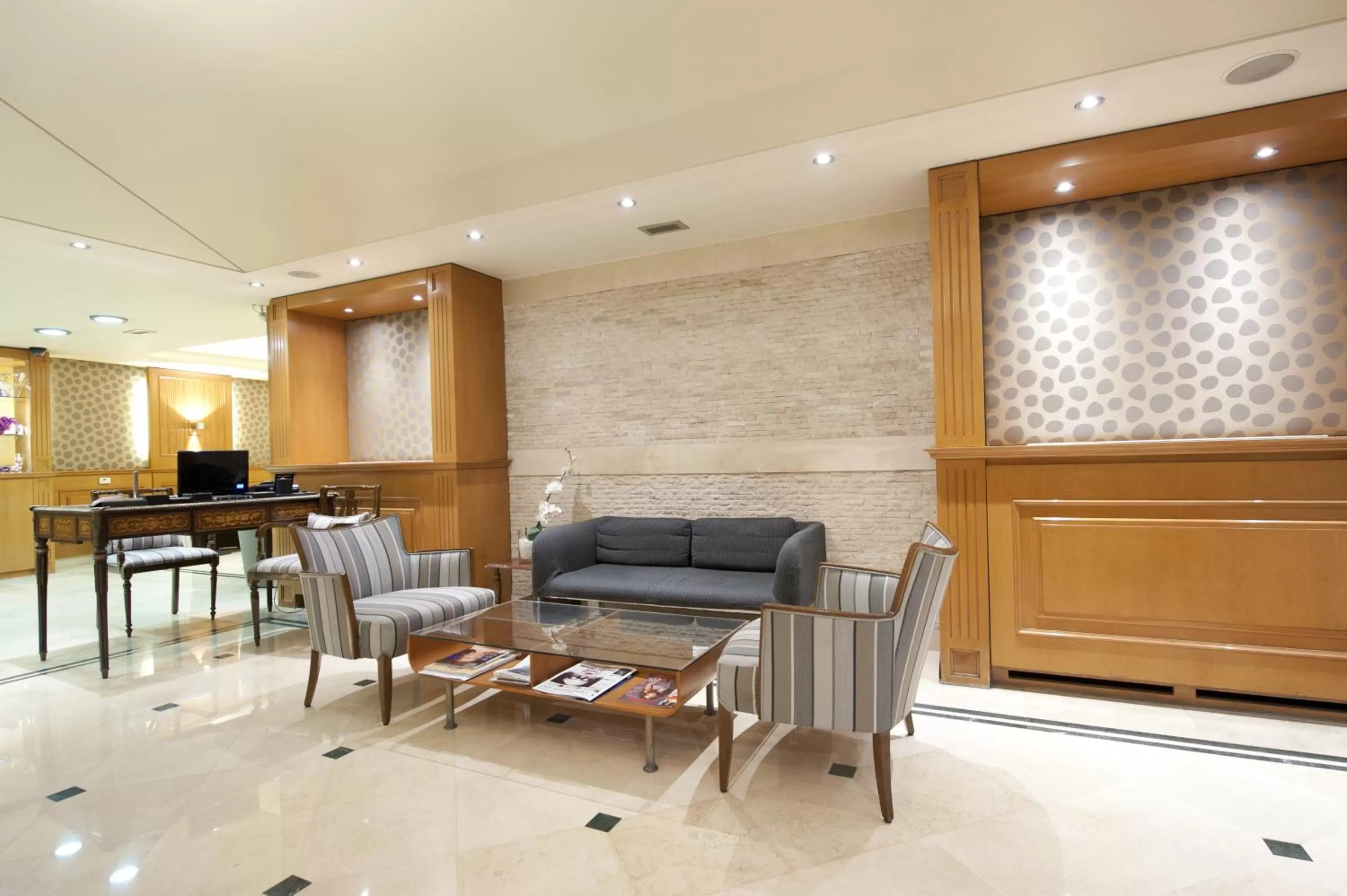 Lobby or reception in Hotel Cavalier