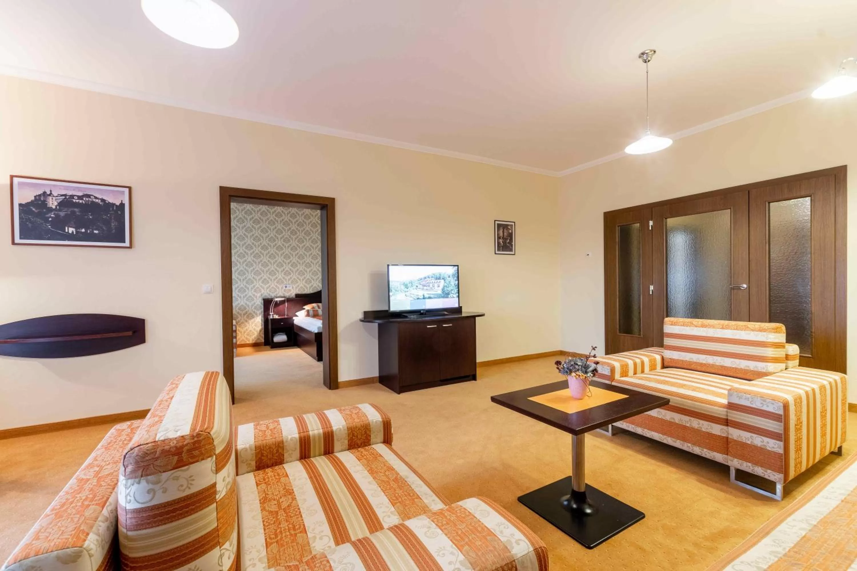 Seating Area in Hotel Studanka