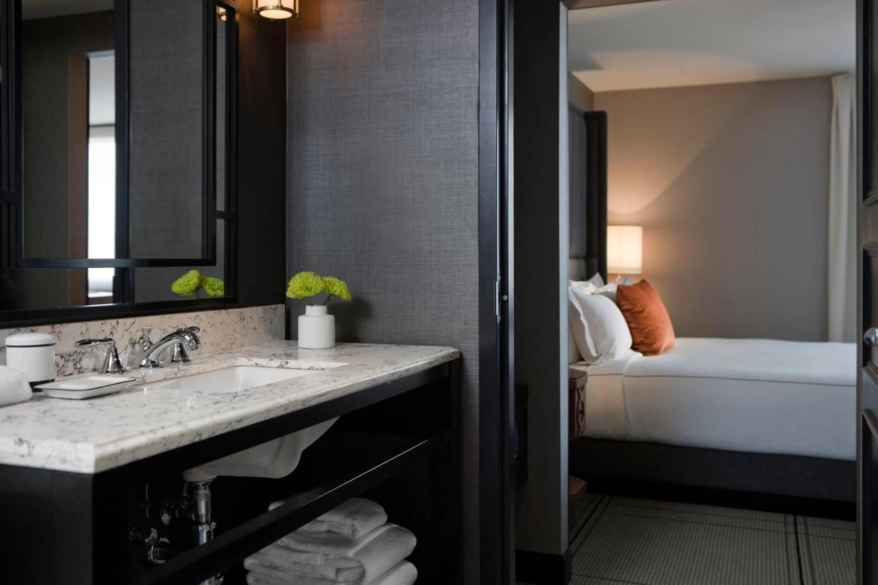 Bathroom, Bed in Viceroy Washington DC