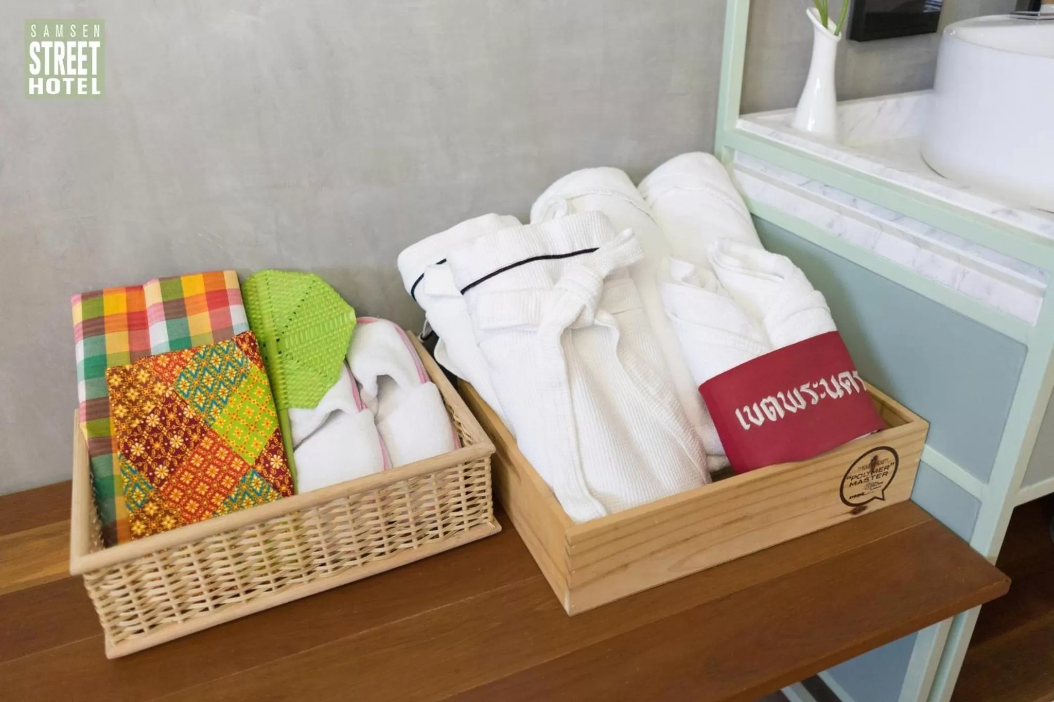 Area and facilities in Samsen Street Hotel