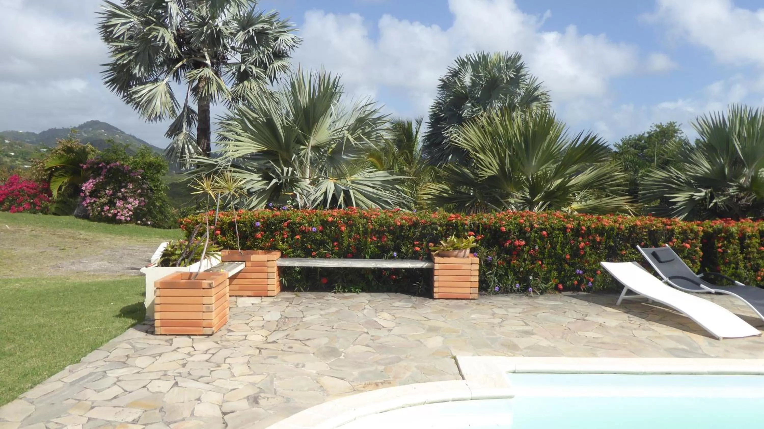 Swimming pool in Bed and breakfast Riviere