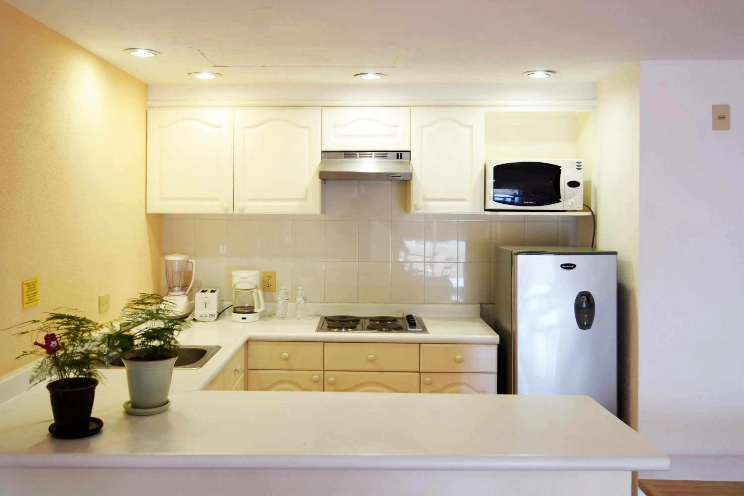Kitchen or kitchenette in Suites Las Palmas