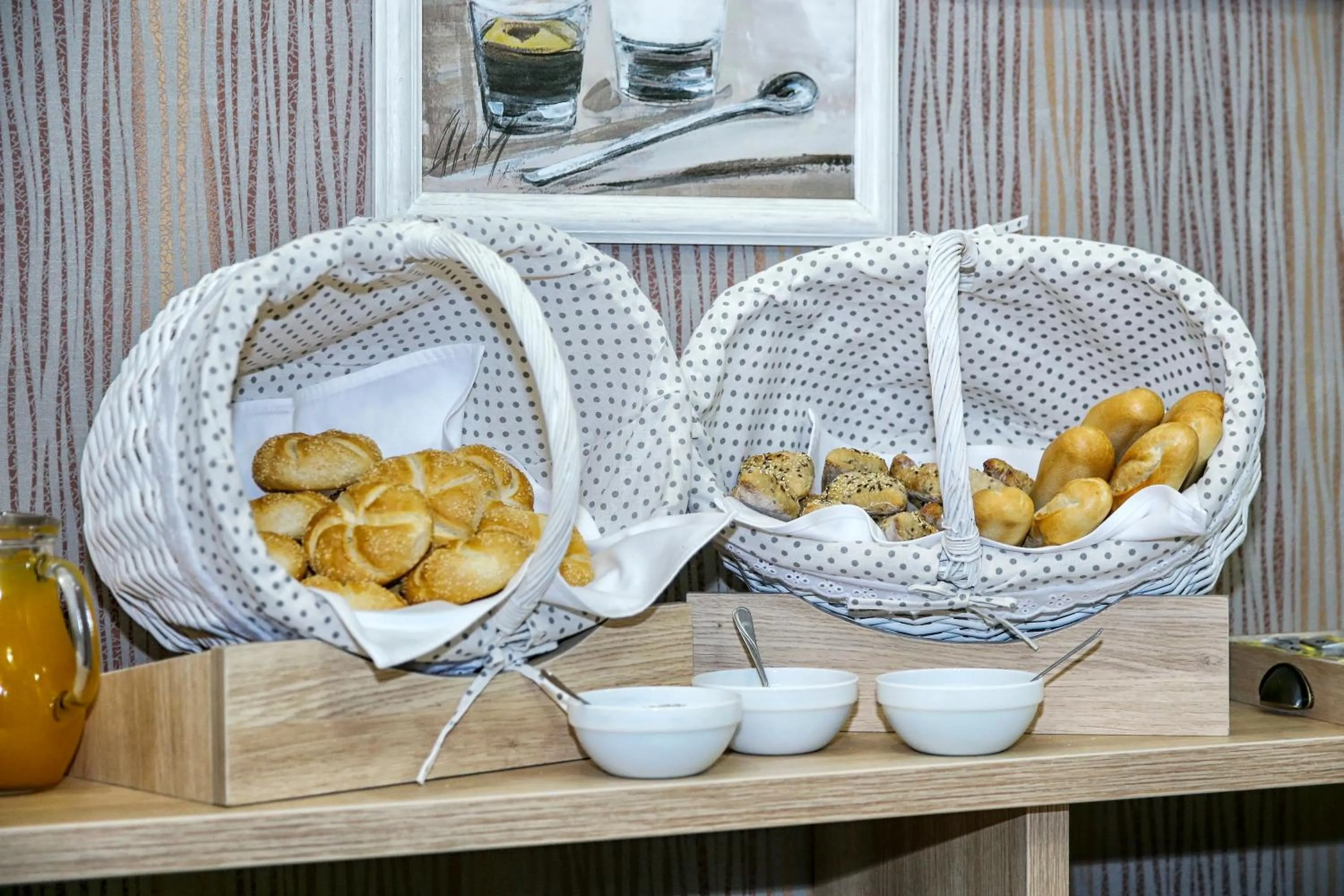 Buffet breakfast in Prestige Boutique Hotel Craiova