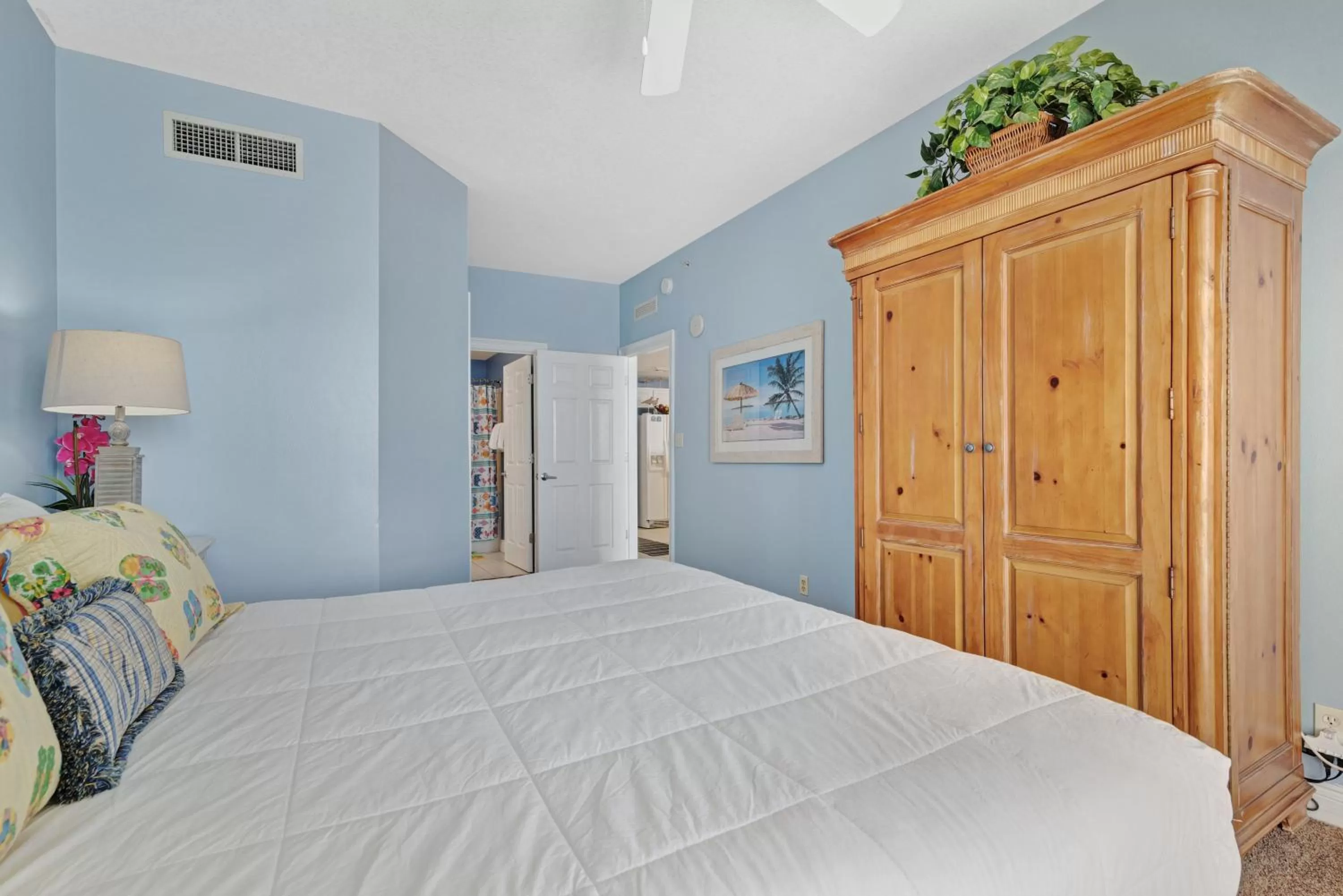 Bed in Calypso Resort