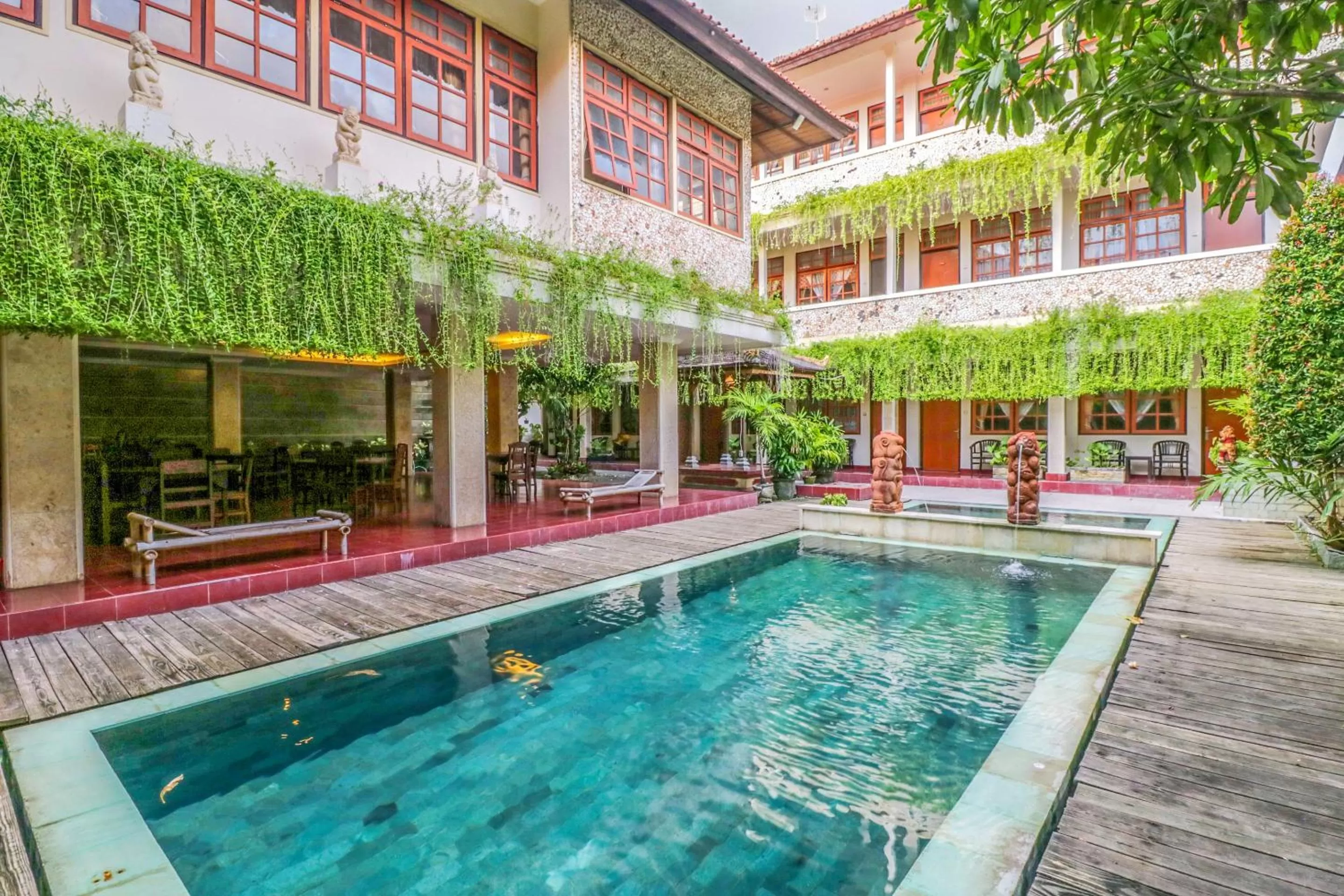 Swimming pool in Catur Adi Putra