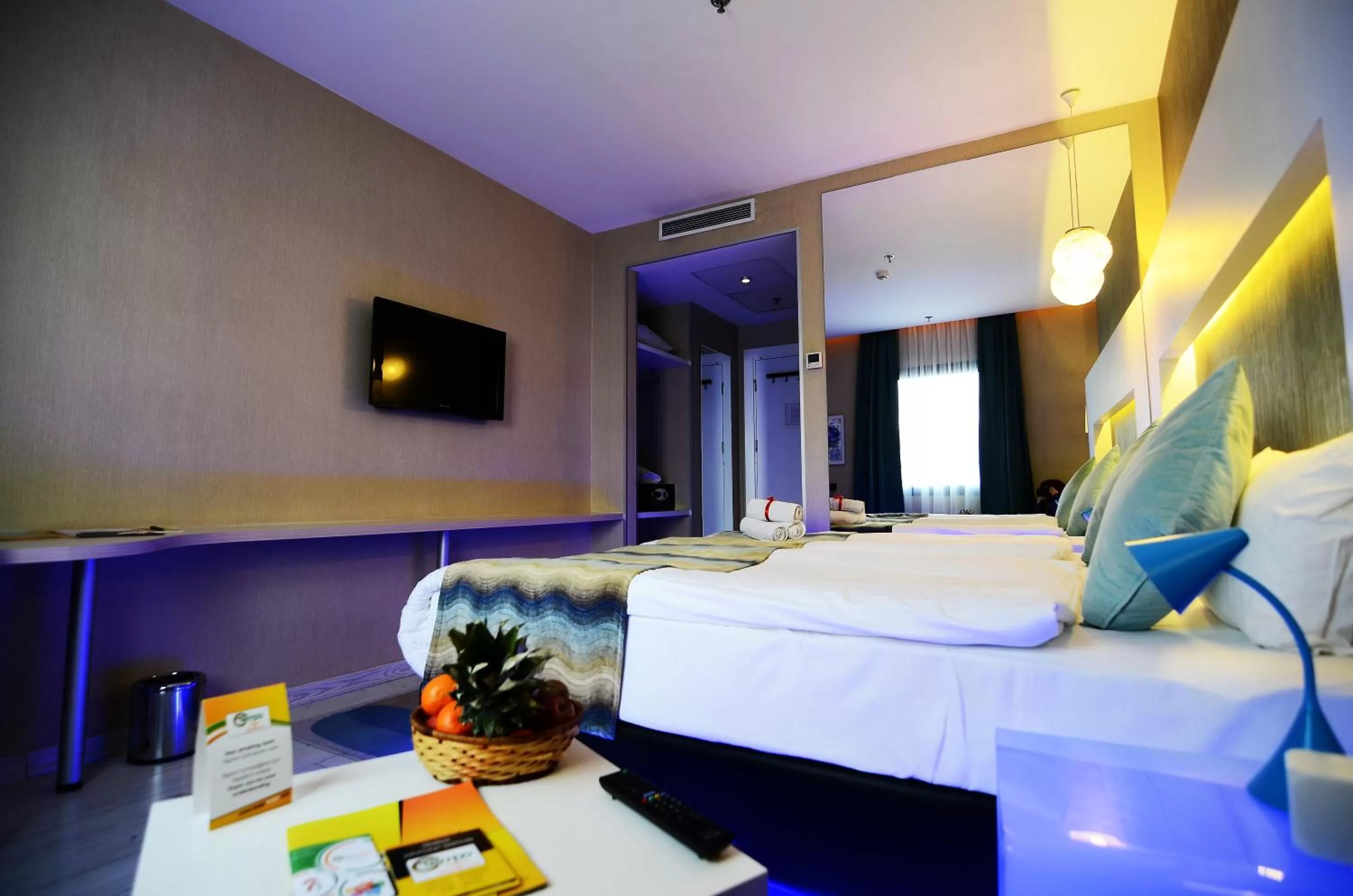 Bed in Tempo Hotel 4Levent