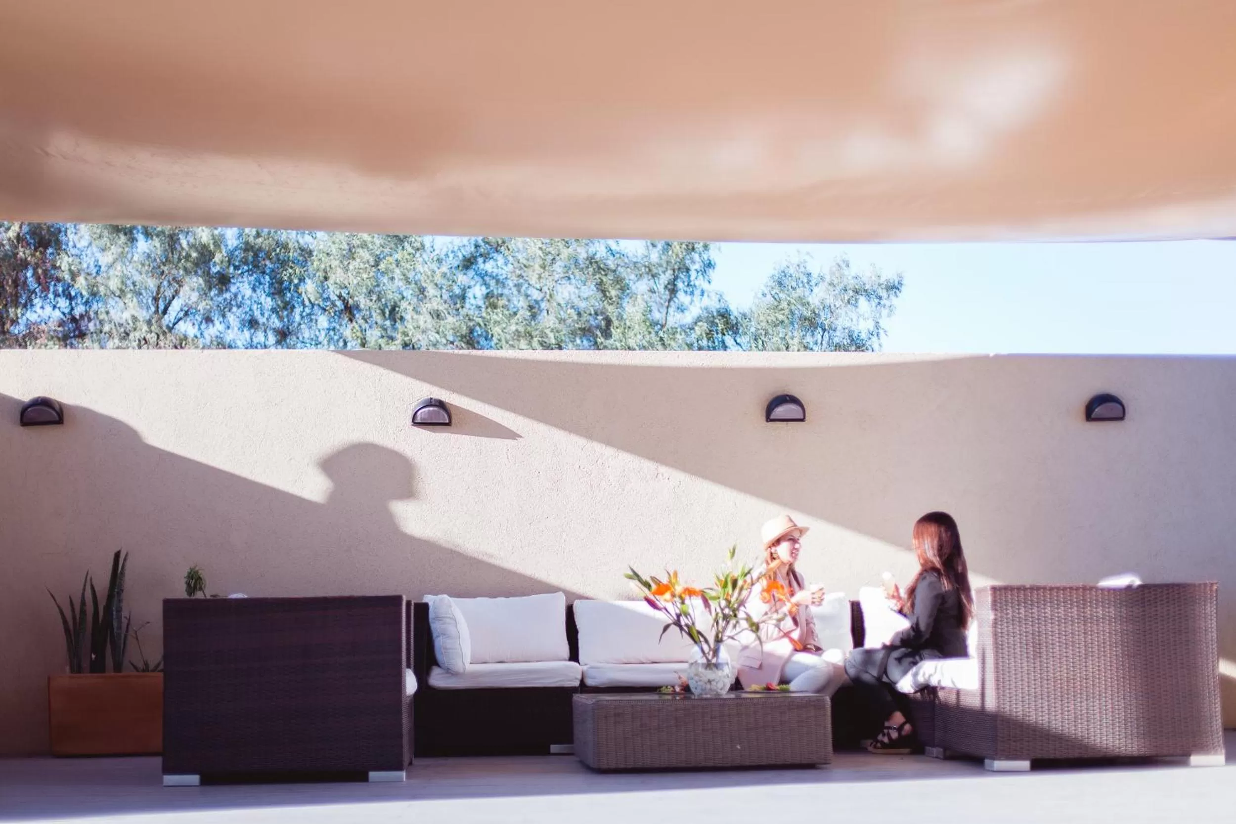 Balcony/Terrace in Hotel Atacama Suites