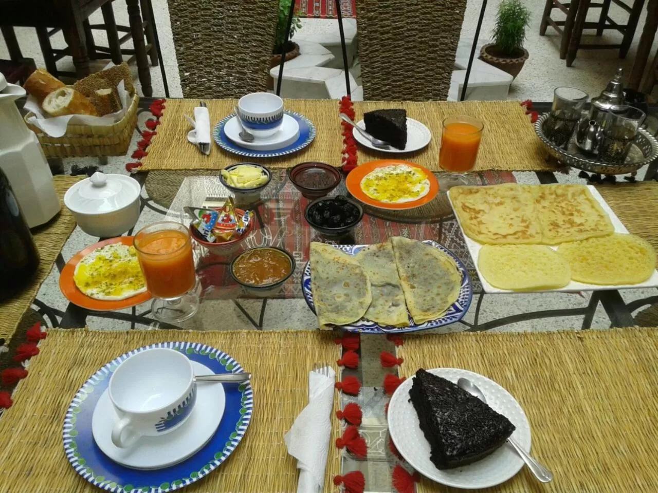 Breakfast in Riad Oum Ellkhir