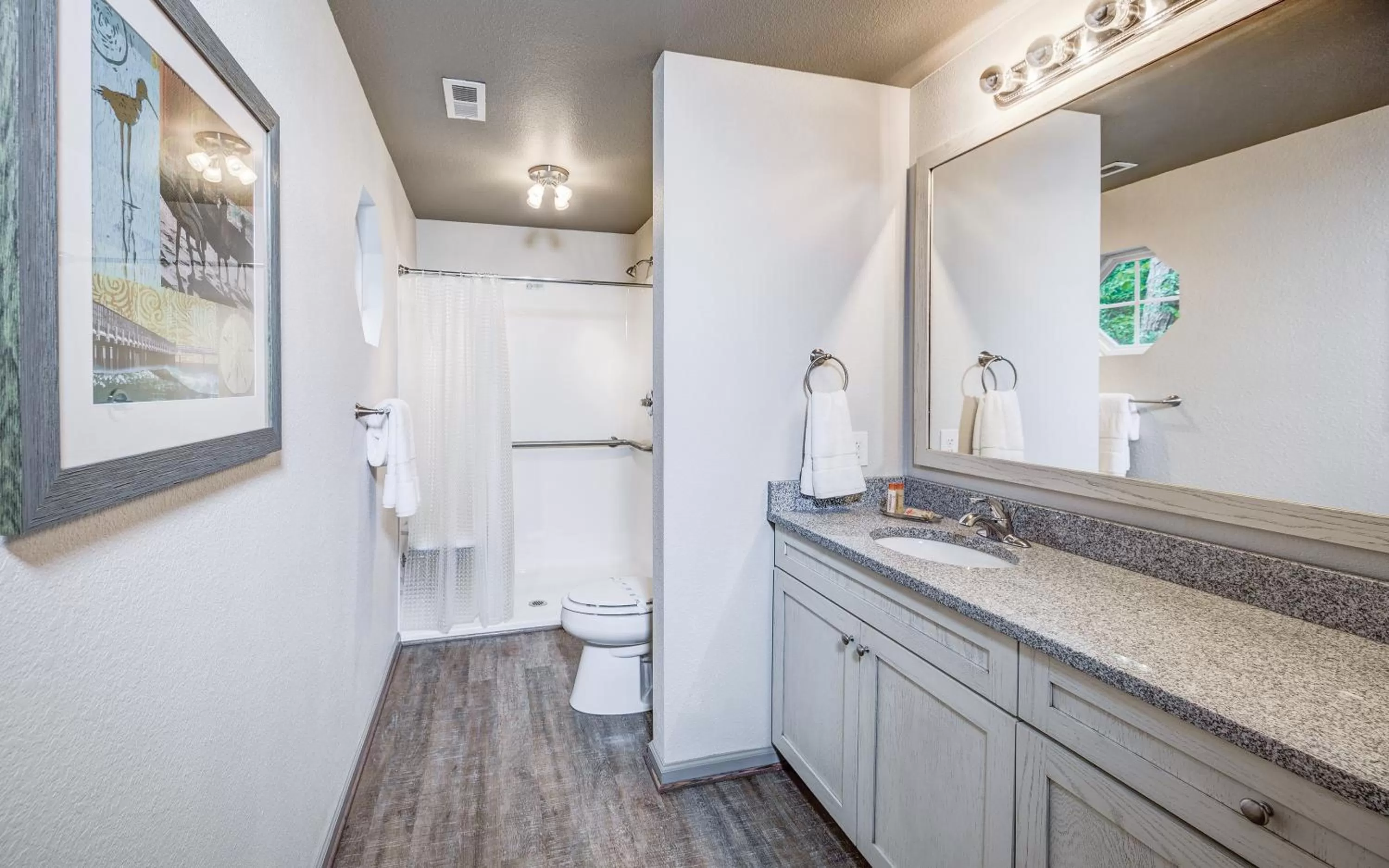 Shower in Hilton Vacation Club Beachwoods Kitty Hawk