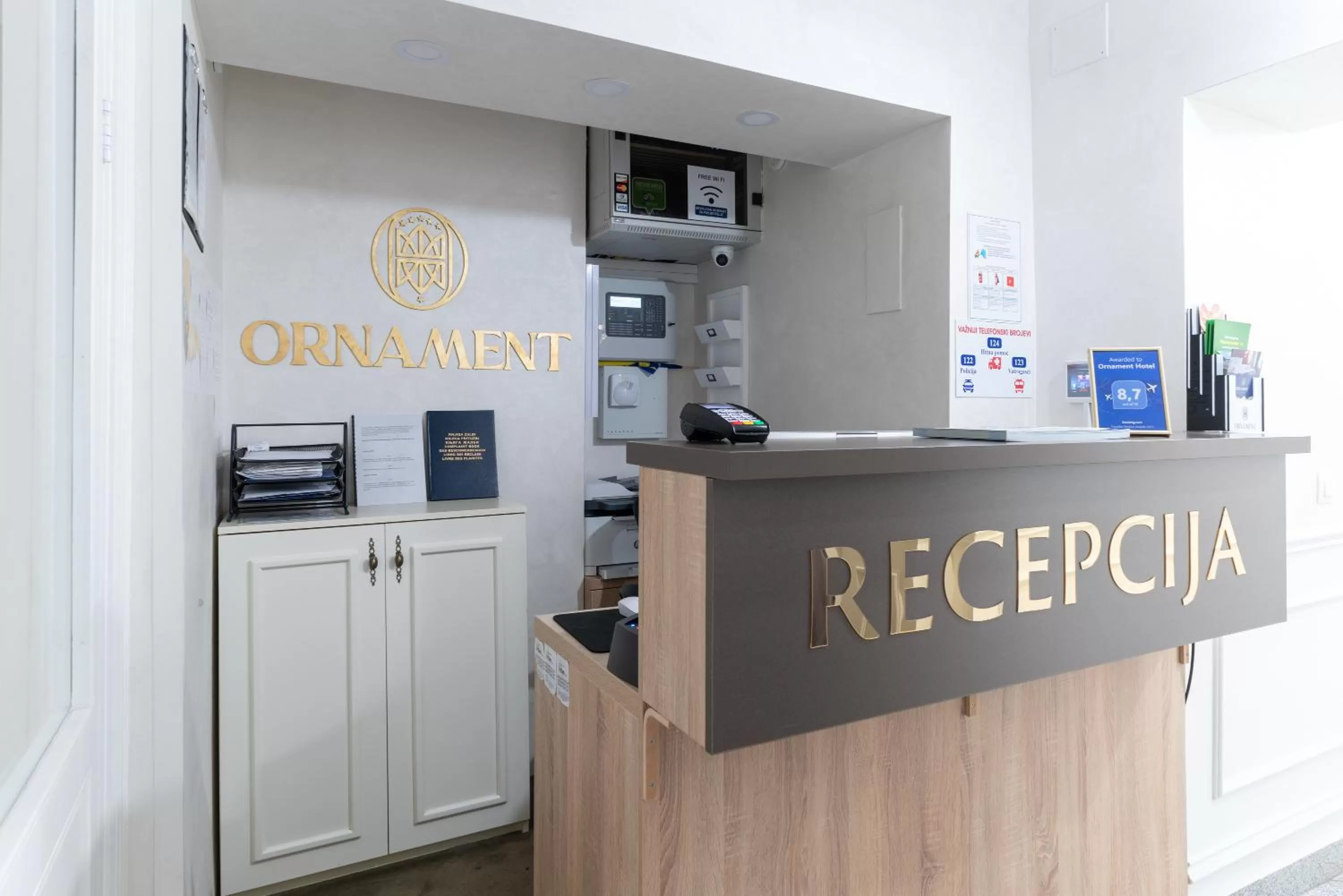 Lobby or reception in Ornament Hotel