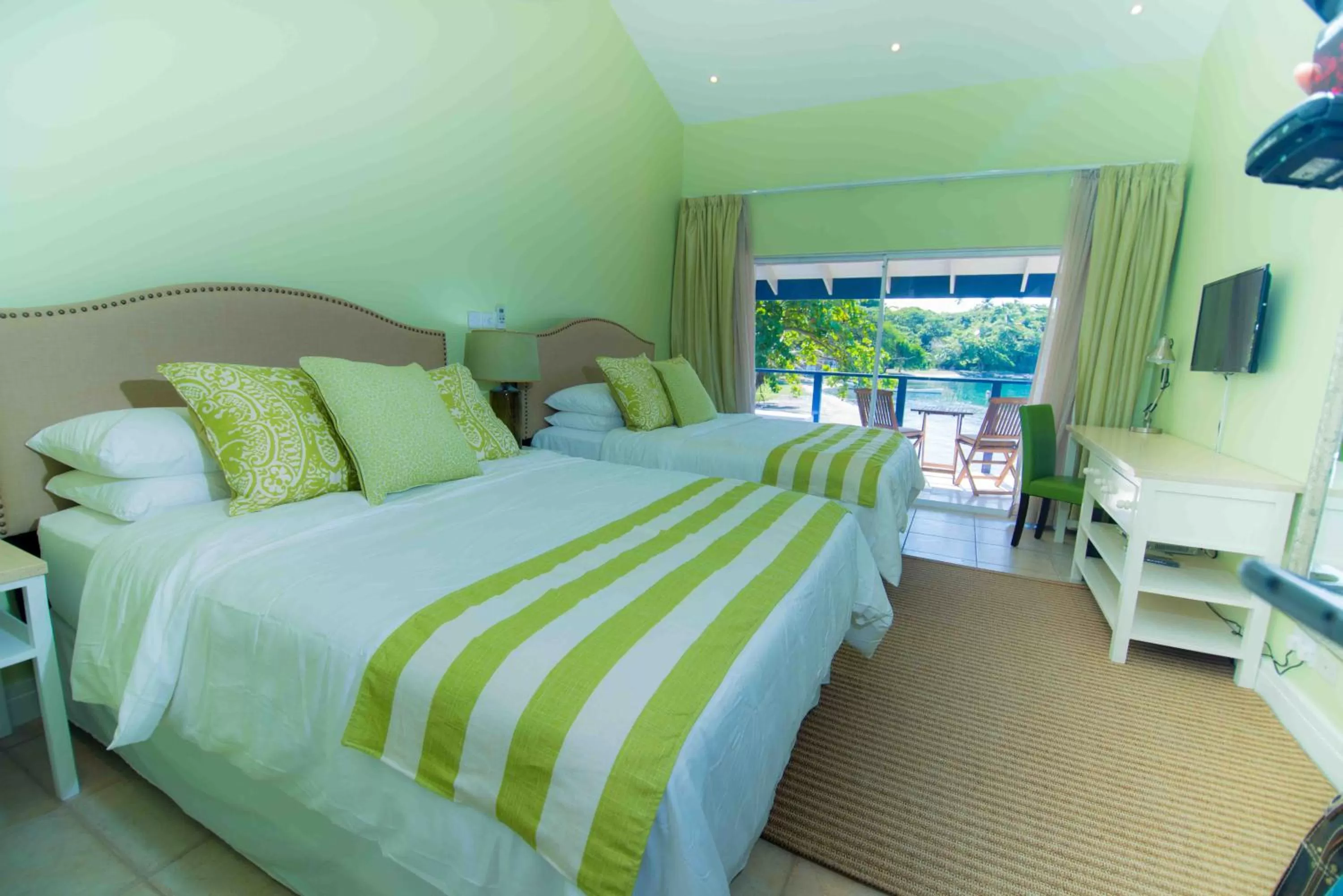 Photo of the whole room, Bed in Blue Lagoon Hotel and Marina Ltd