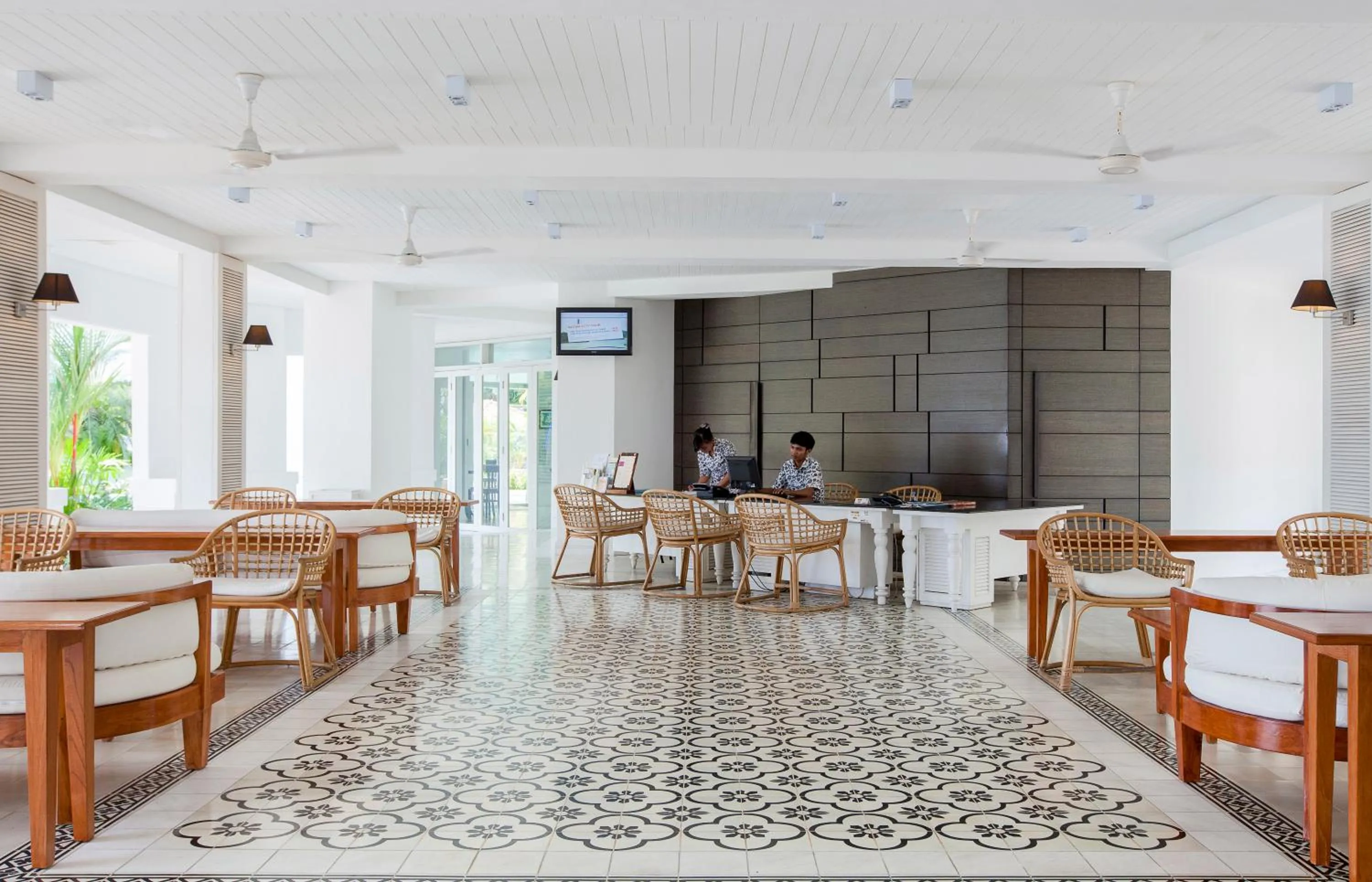 Lobby or reception in Nongsa Point Marina