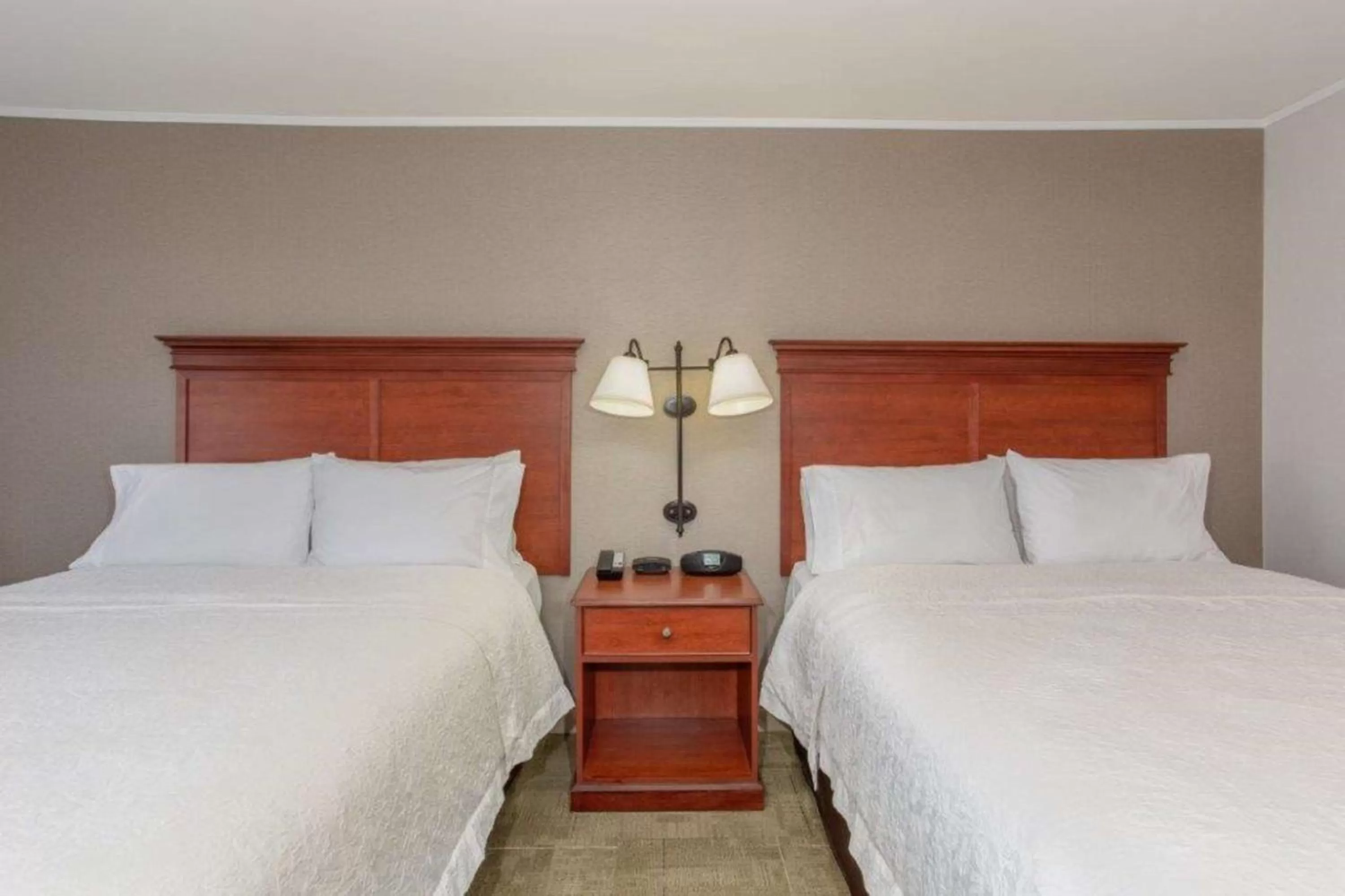 Bed in Hampton Inn Rock Springs