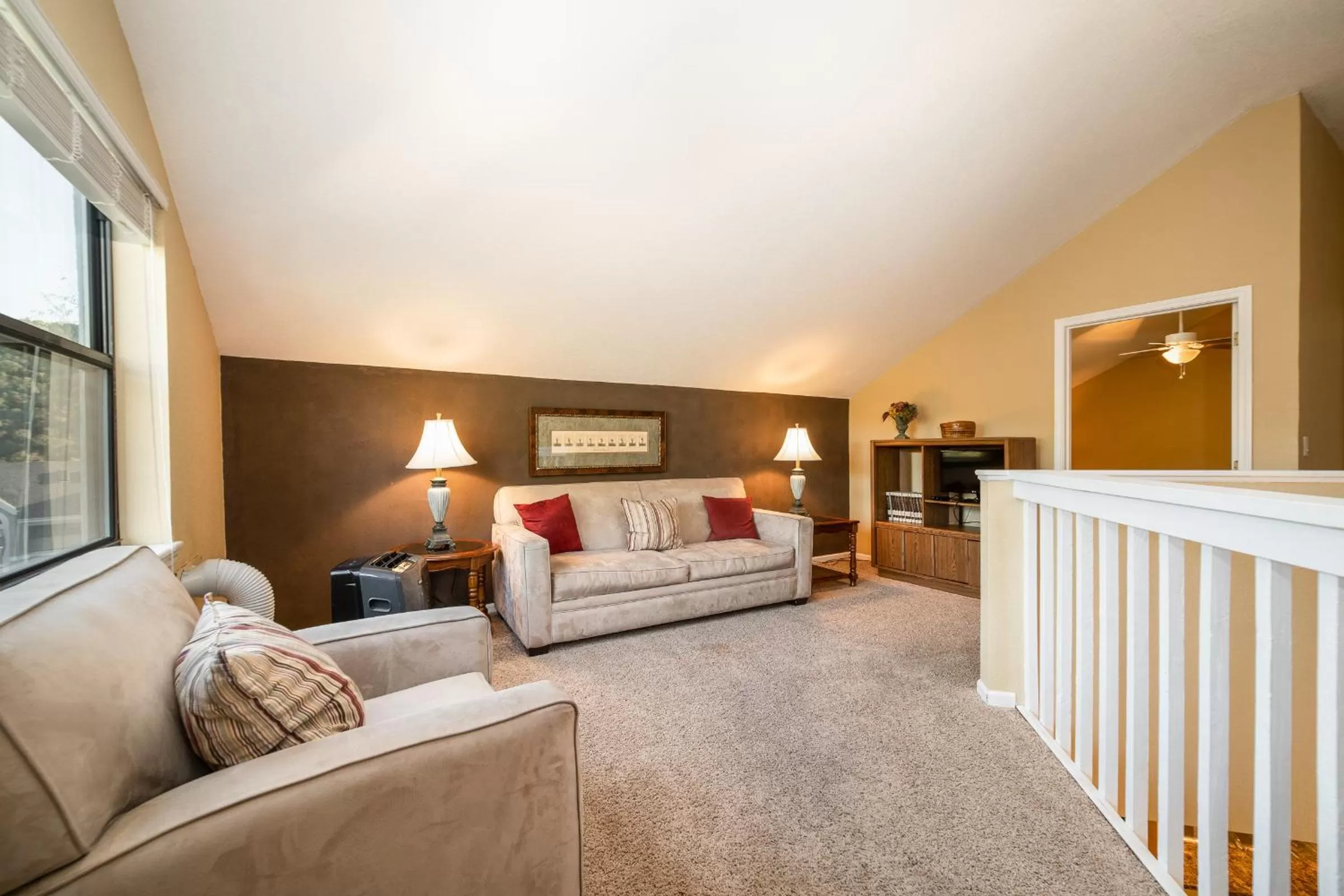 Living room in Pointe Royale Golf Resort