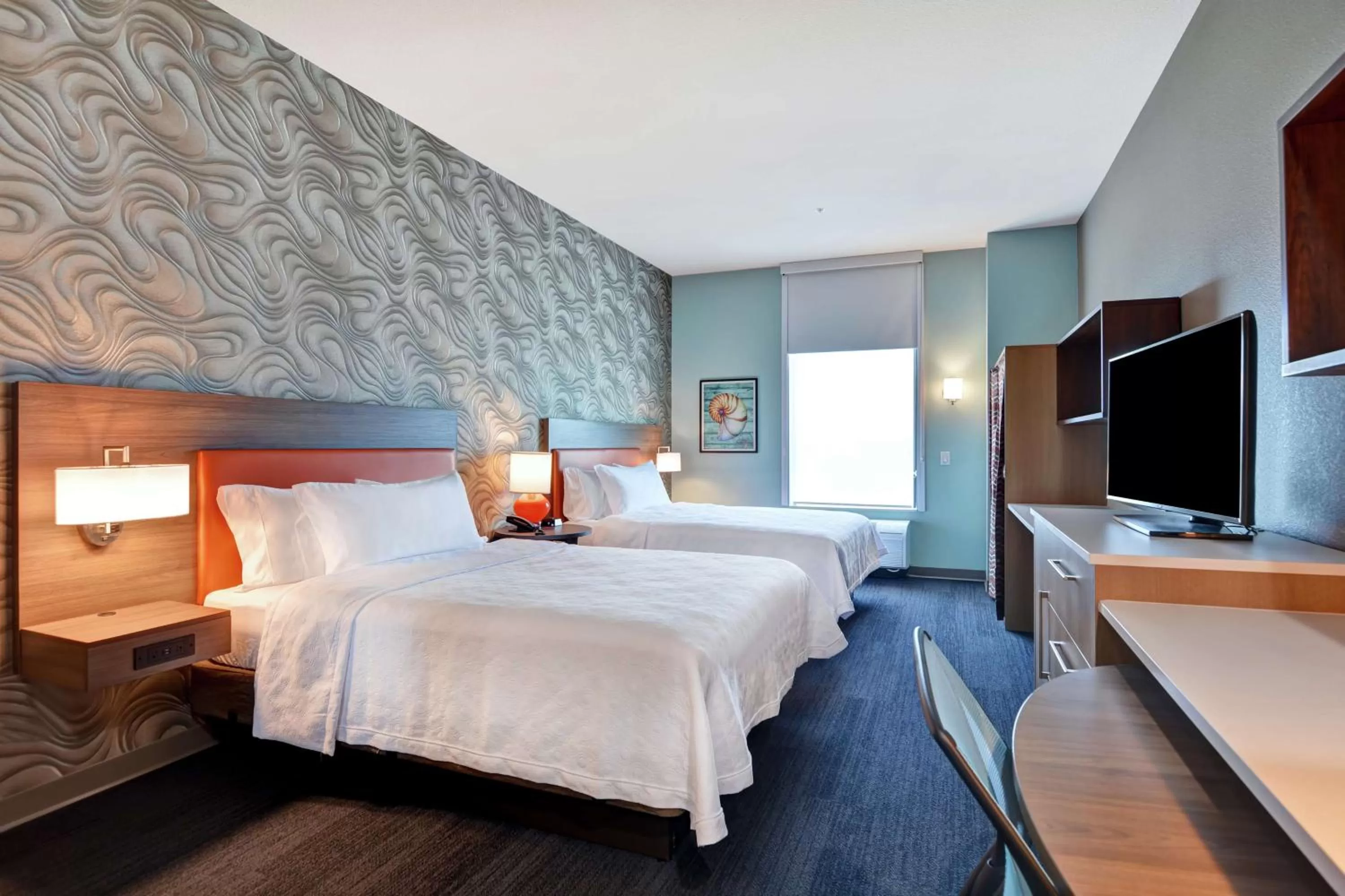 Bedroom, Bed in Home2 Suites By Hilton McKinney