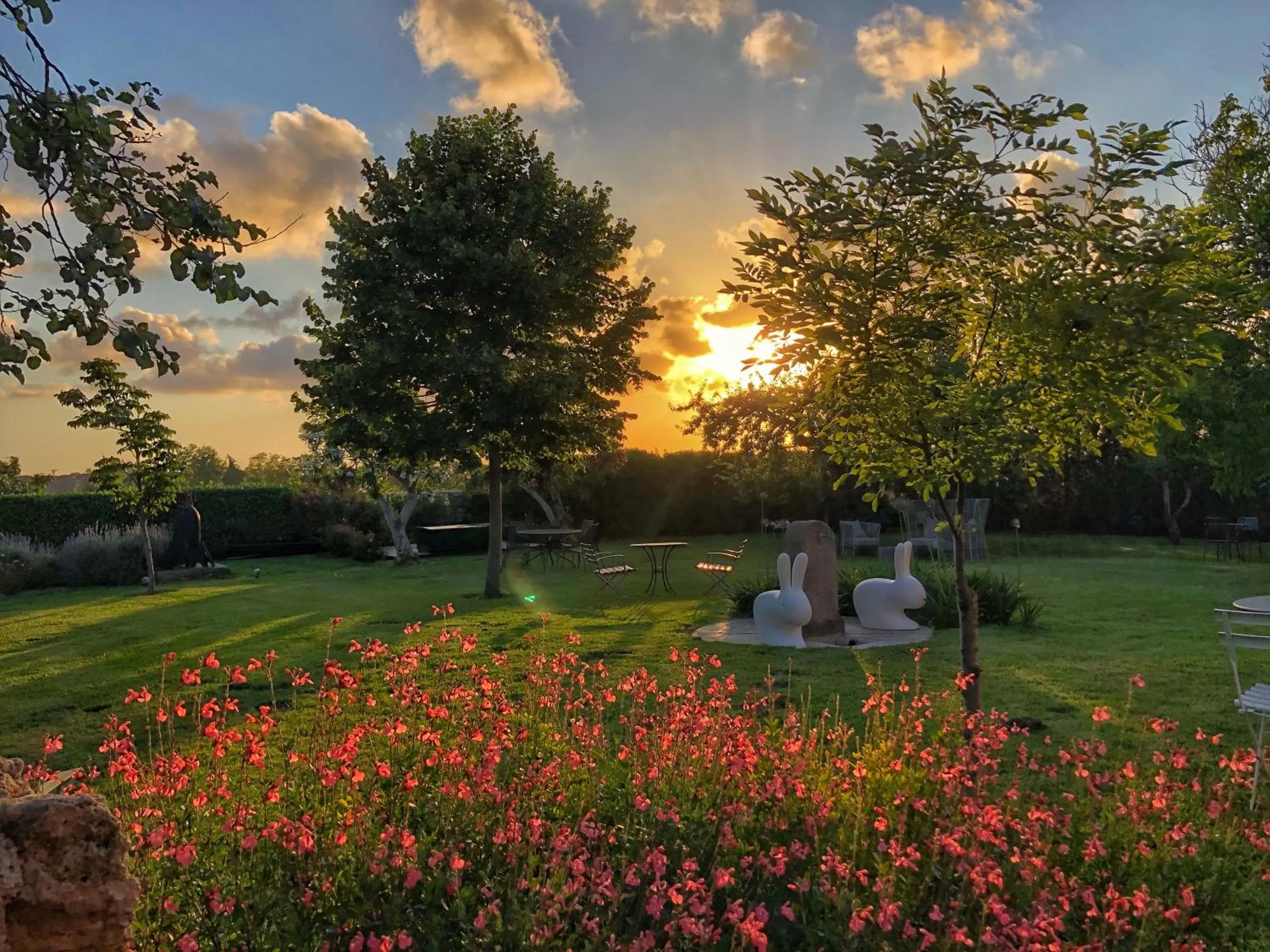 Garden in Tenuta Duca Marigliano Boutique Hotel
