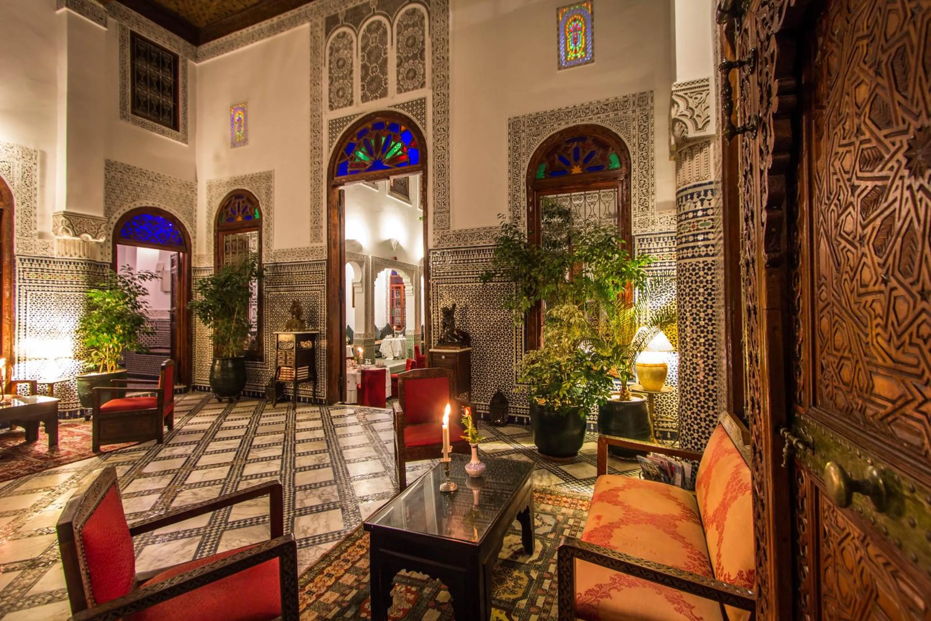 Patio in Riad - Dar Al Andalous