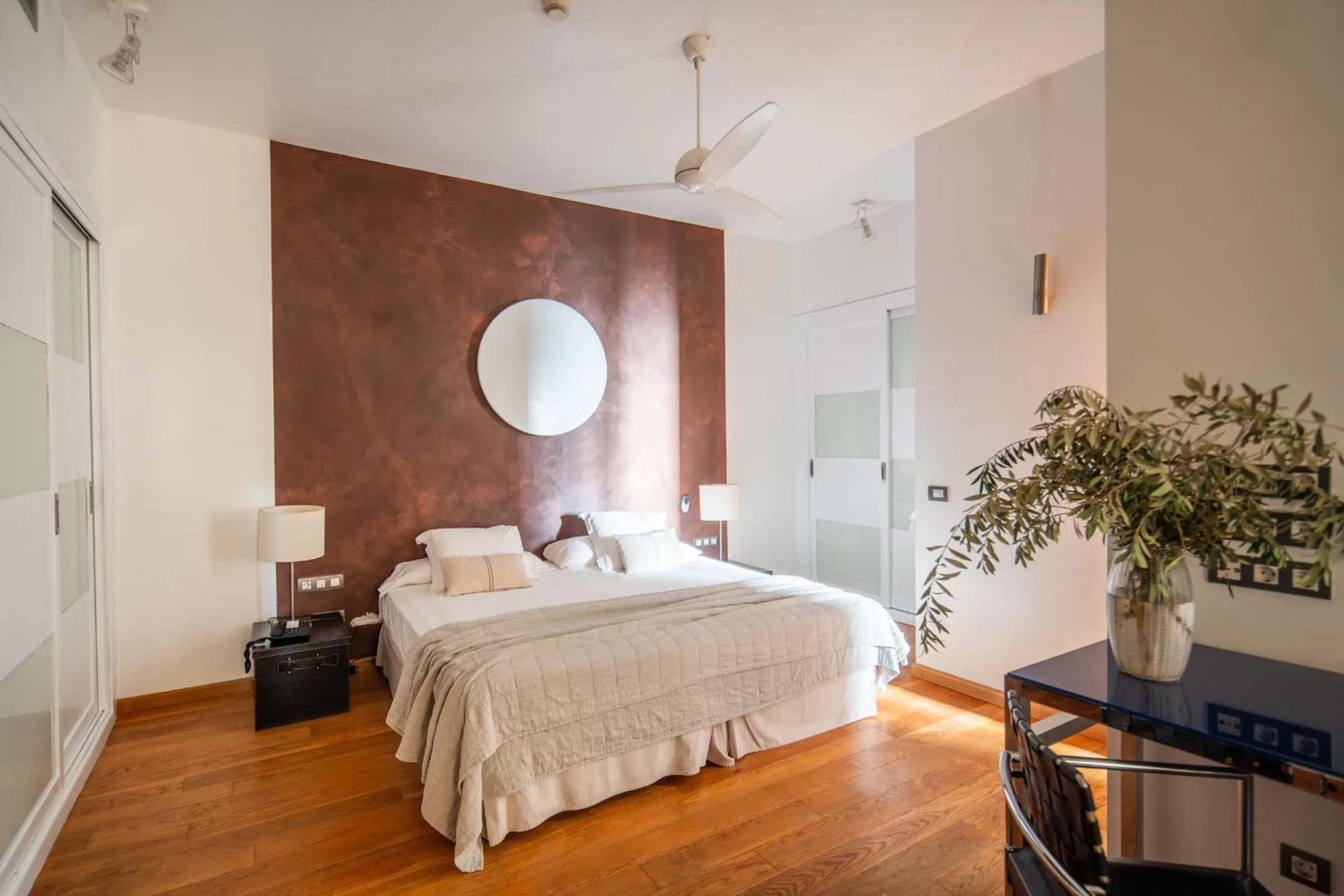 Bedroom, Bed in Hotel Boutique Mas Passamaner