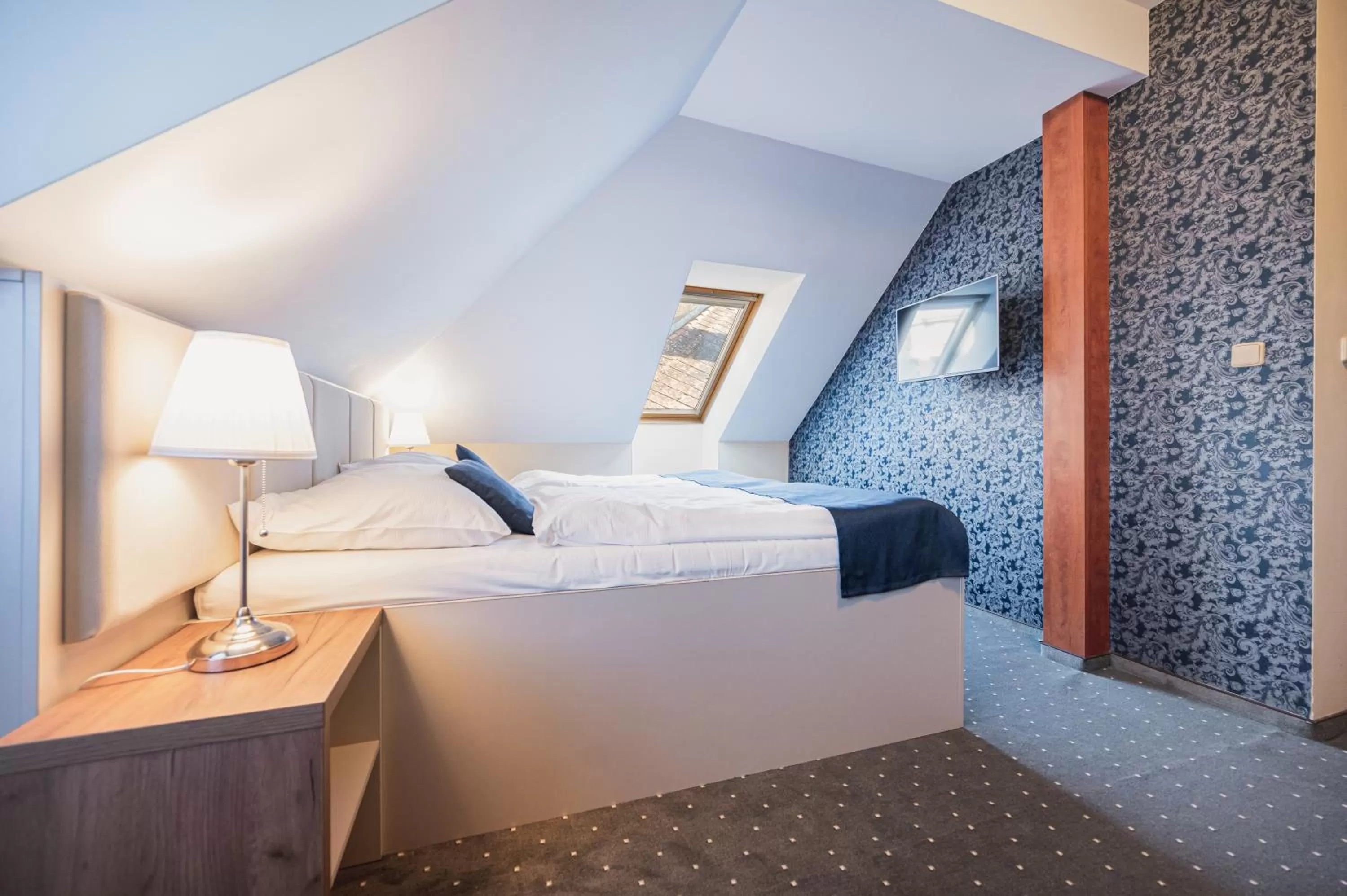 Photo of the whole room, Bed in Hotel U Královny Elišky