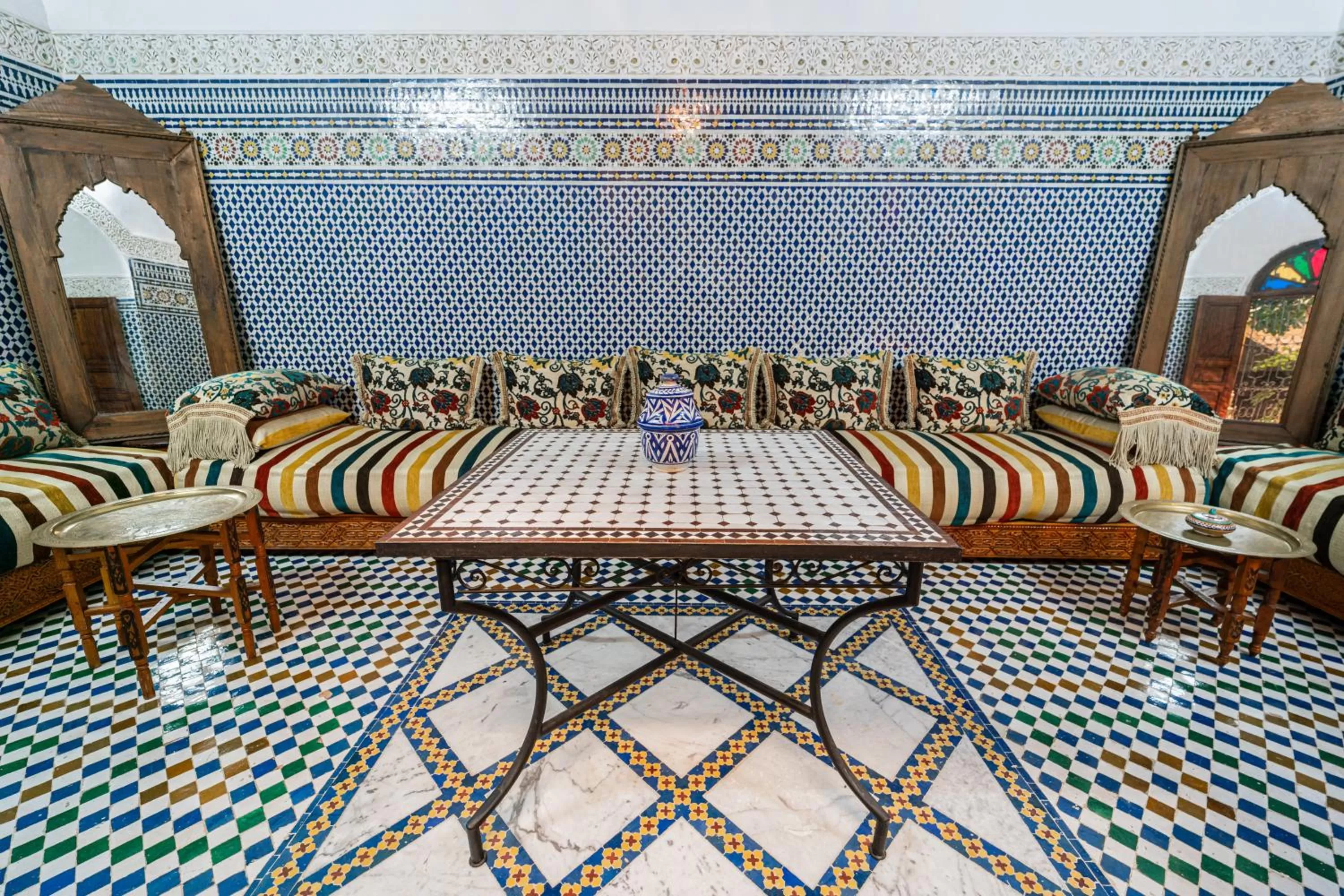 Living room in Riad Taj Salma