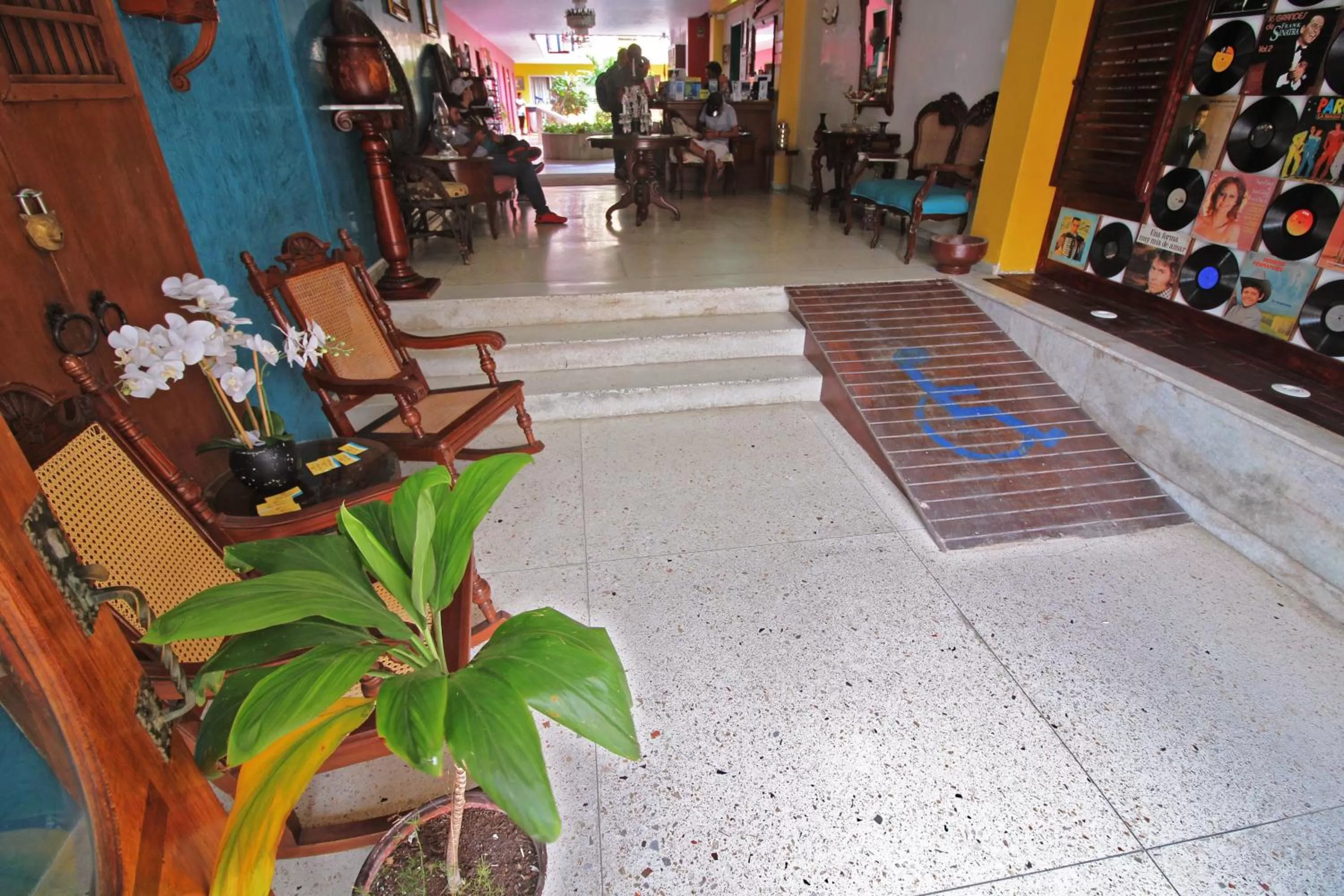 Lobby or reception in Hotel Mary Carmen