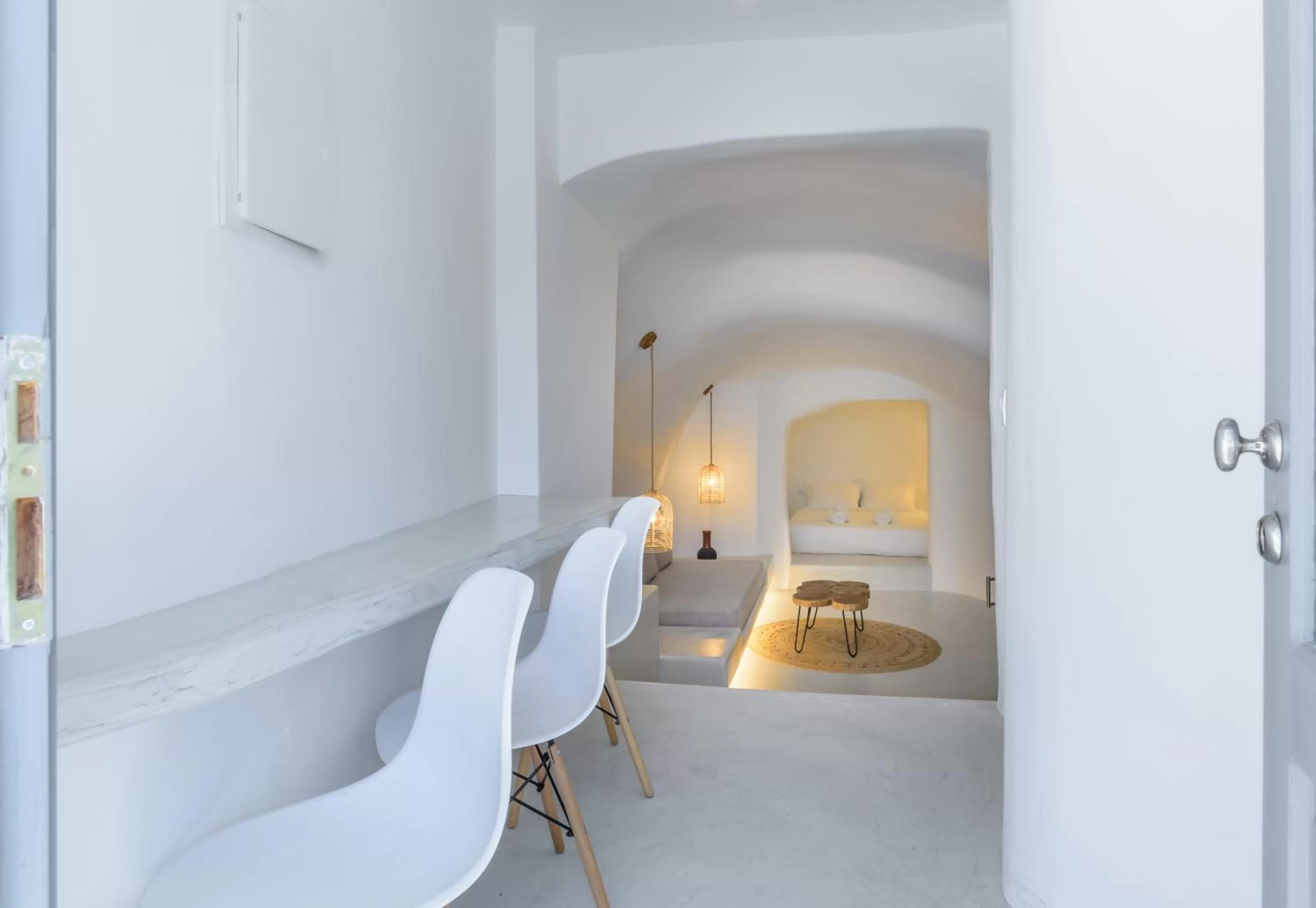 Living room, Bed in Anila Suites