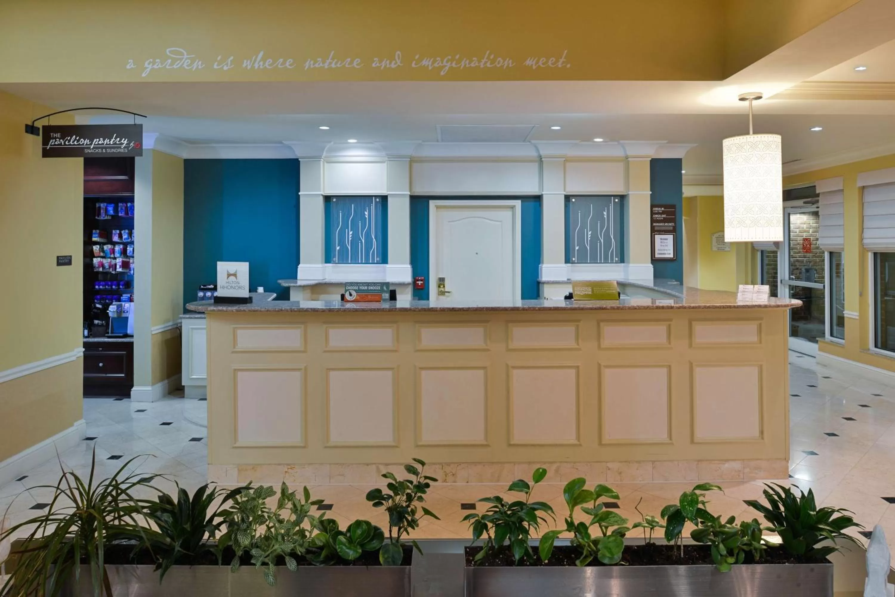 Lobby or reception in Hilton Garden Inn Columbia
