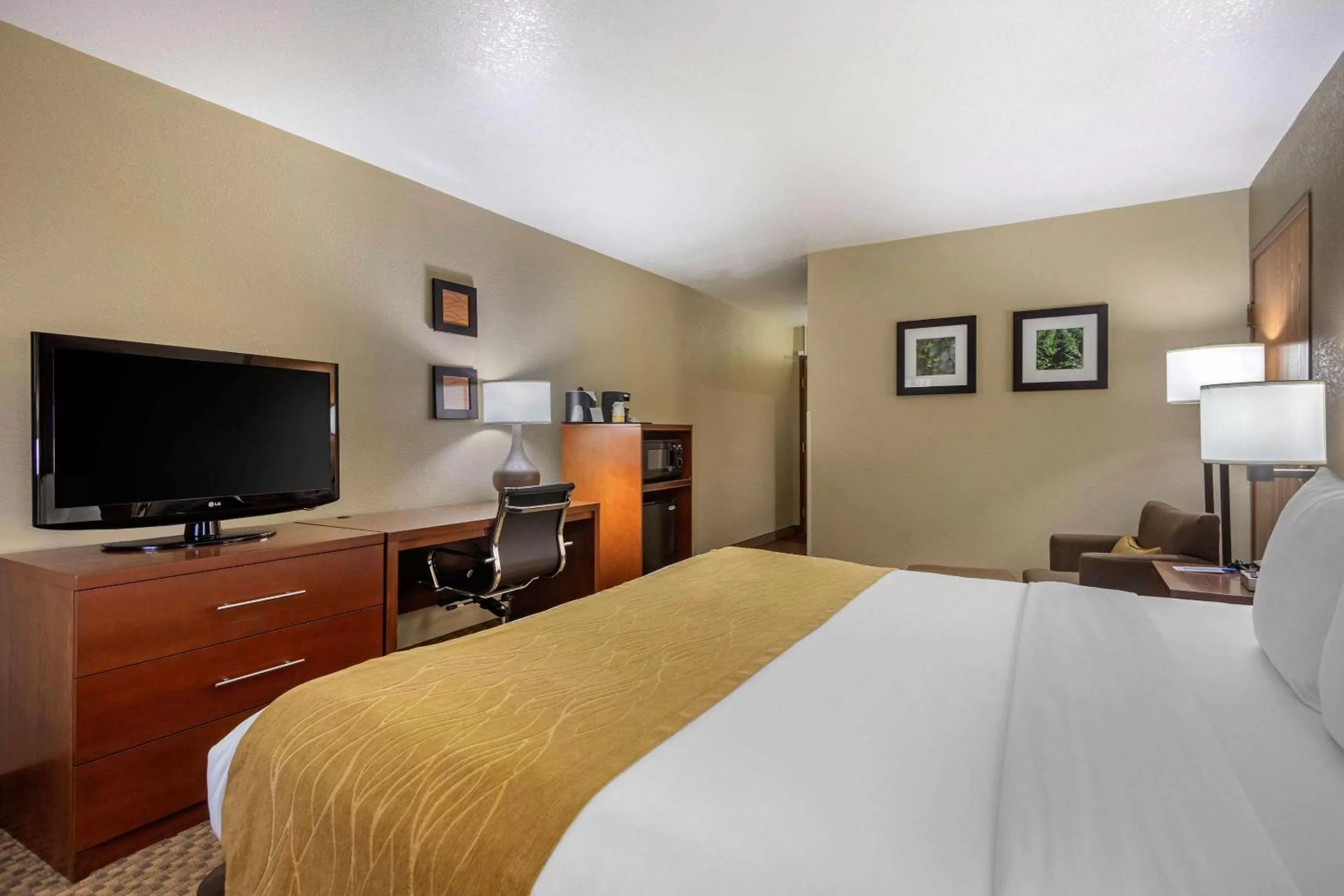 Photo of the whole room, Bed in Comfort Inn & Suites Springfield I-44