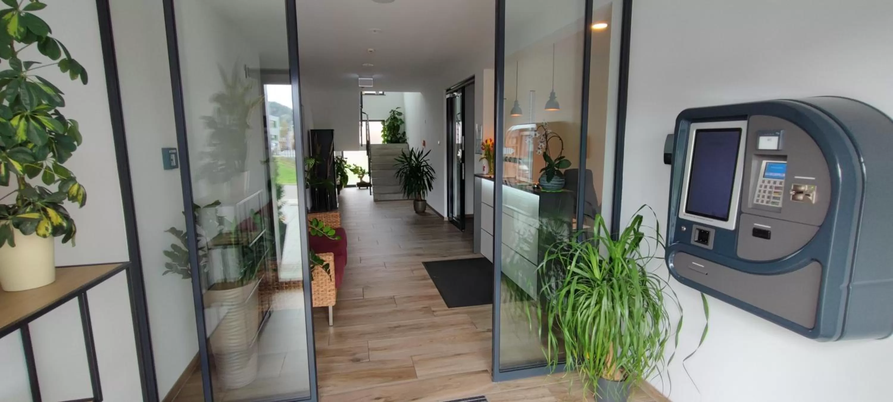 Lobby or reception in Hotel Nachtquartier