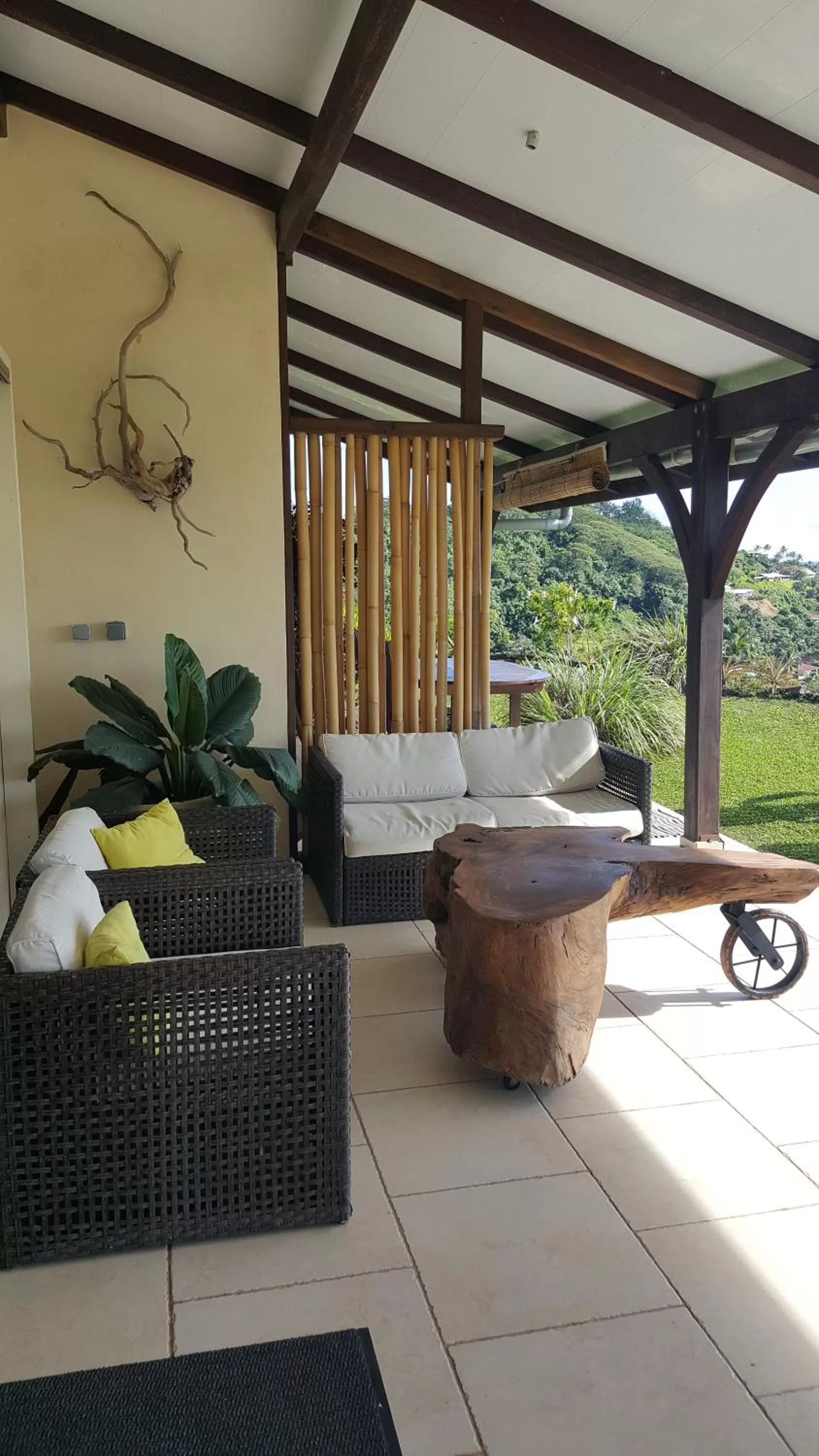 Patio in Faré Mahi Mahi