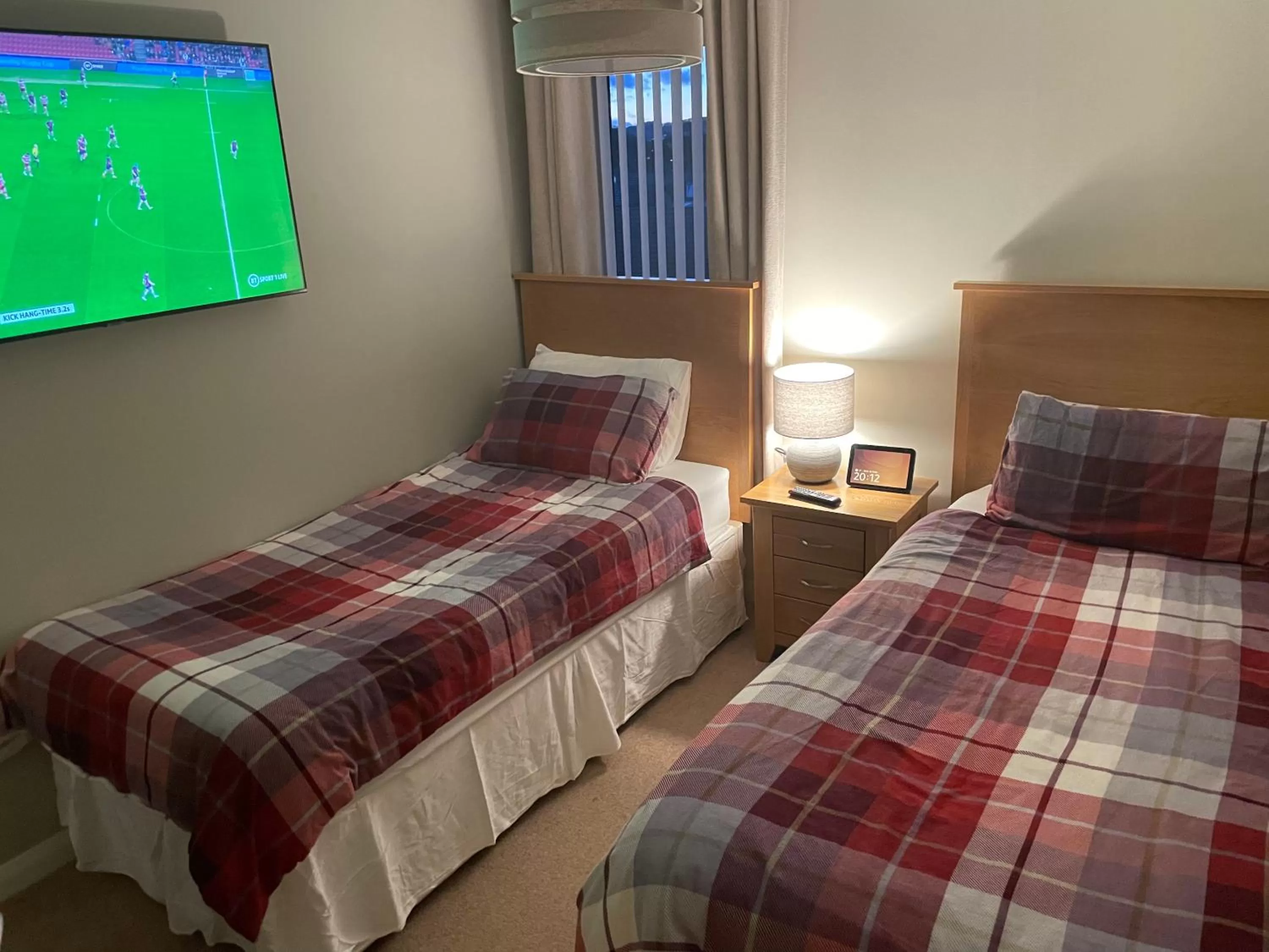 Bed in 19th Hole Hotel, Carnoustie