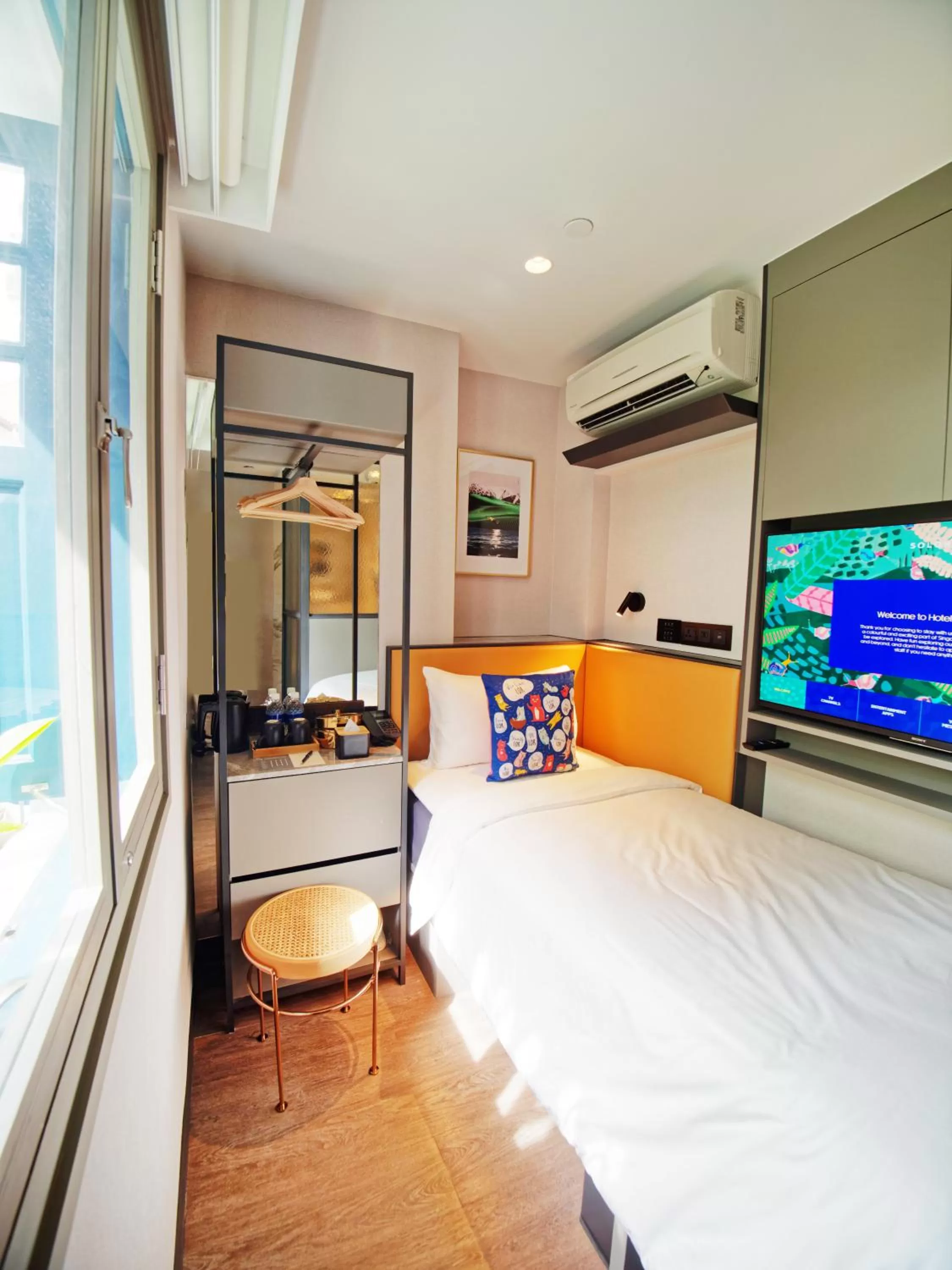 Photo of the whole room in Hotel Soloha at Chinatown