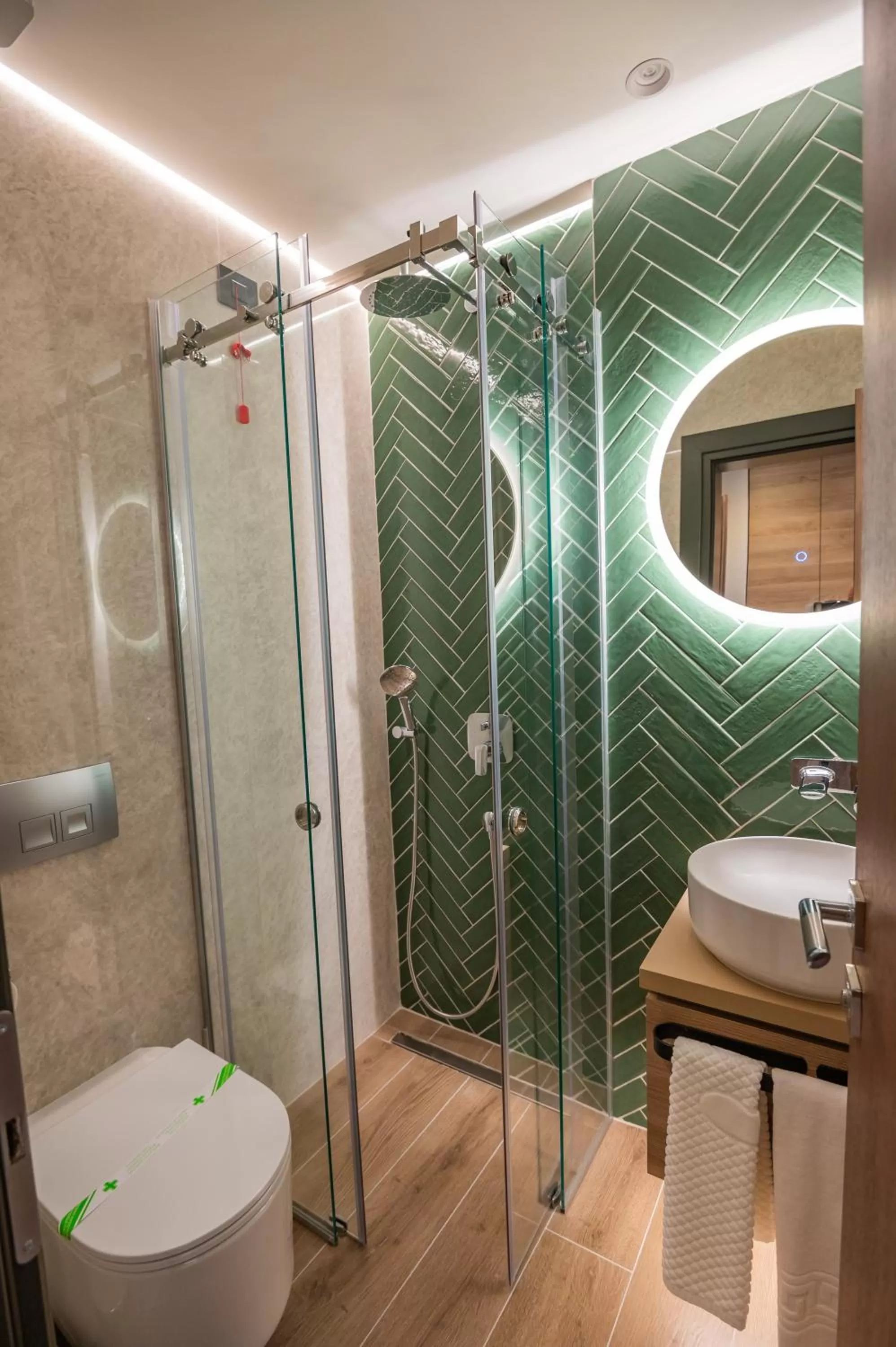 Shower, Bathroom in Hotel Codrişor