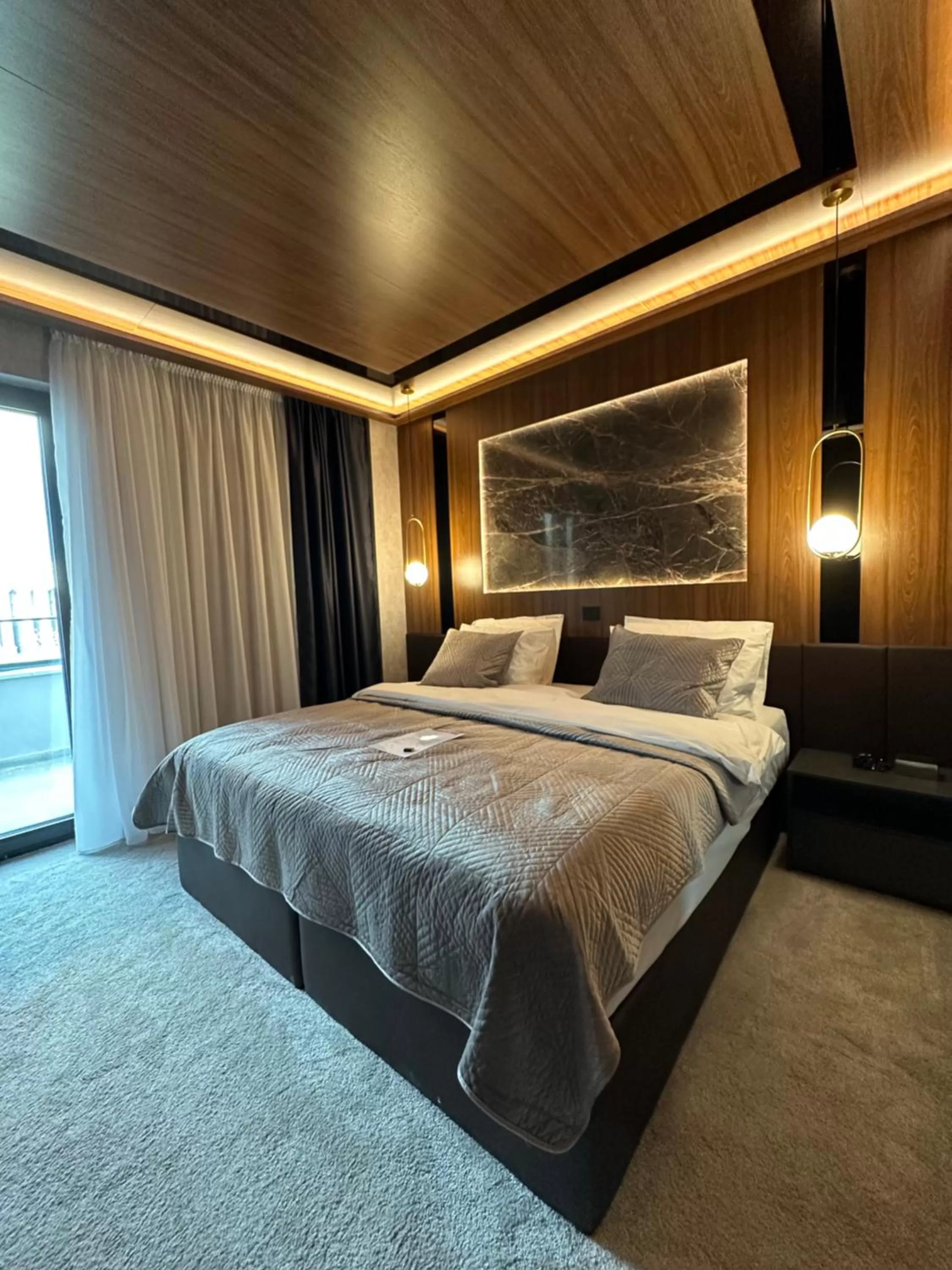 Photo of the whole room, Bed in Hotel Macedonia Square