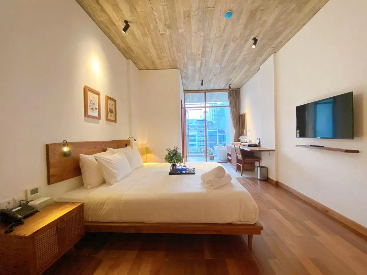 Bed in 22Land Hotel & Residence