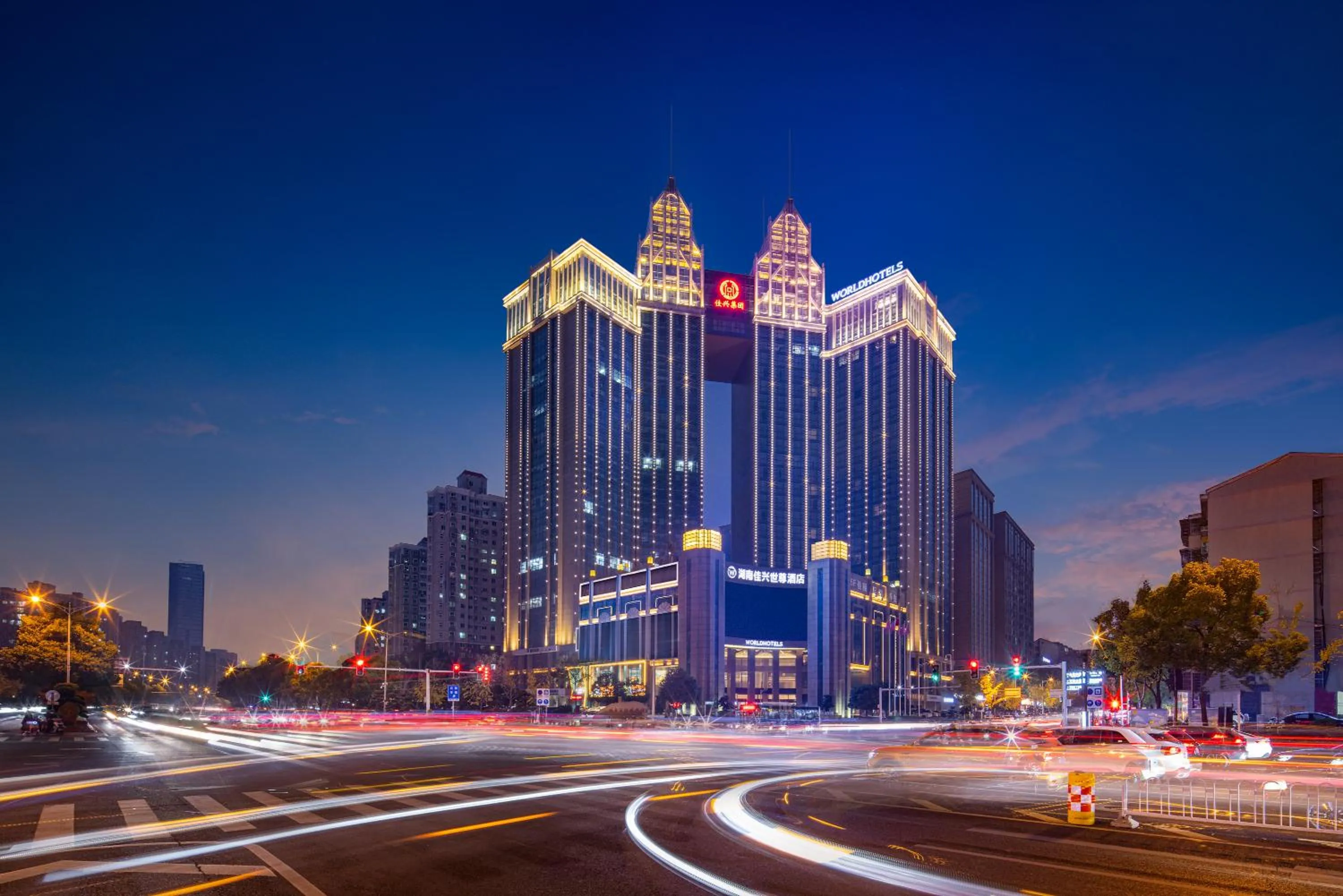 Property building in WorldHotel Grand Jiaxing Hunan