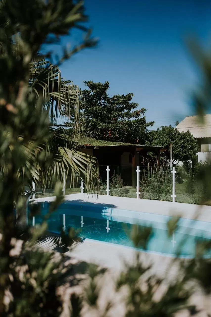 Swimming Pool in Pousada Santa Genoveva campeche