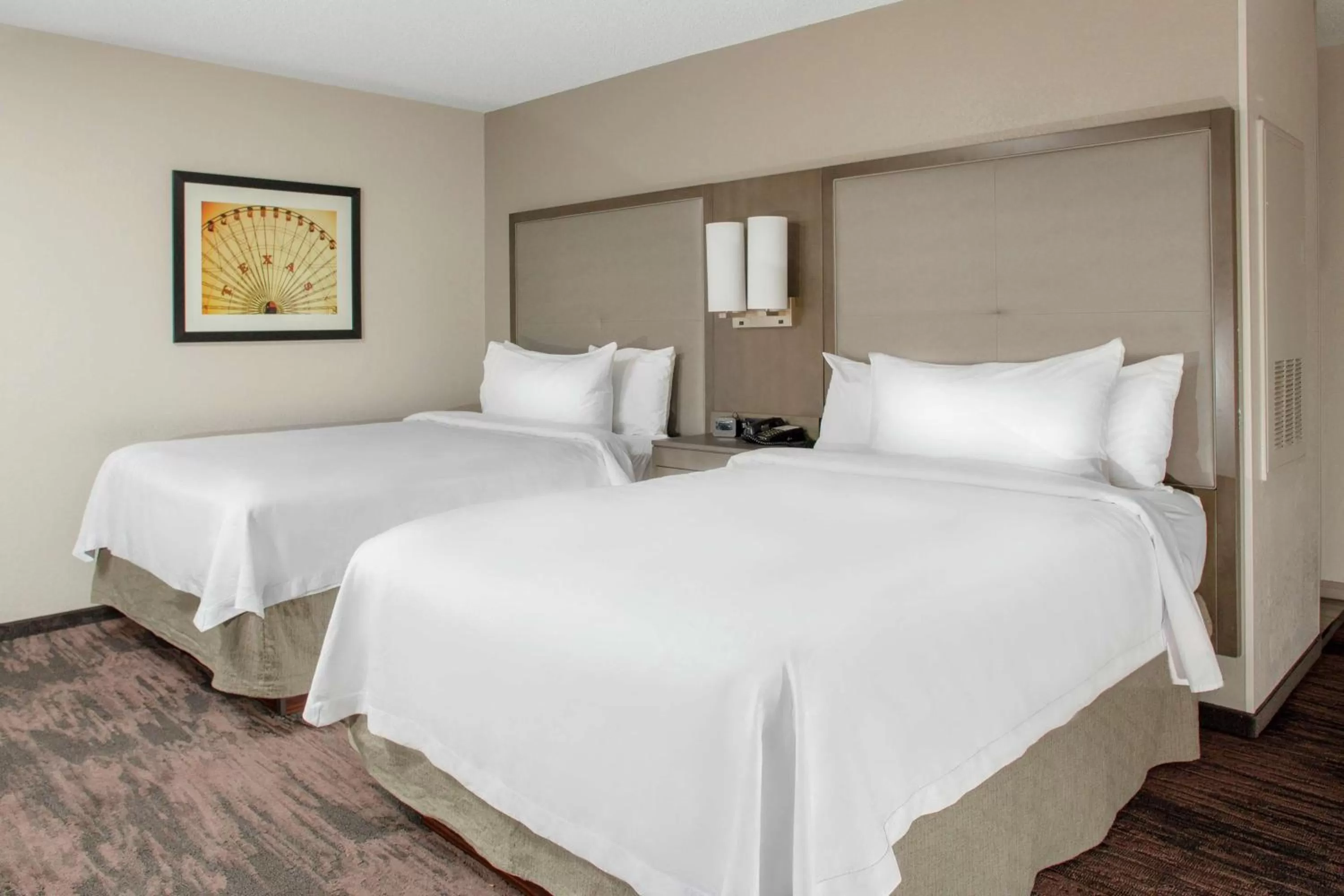 Bed in Homewood Suites by Hilton Dallas-Irving-Las Colinas