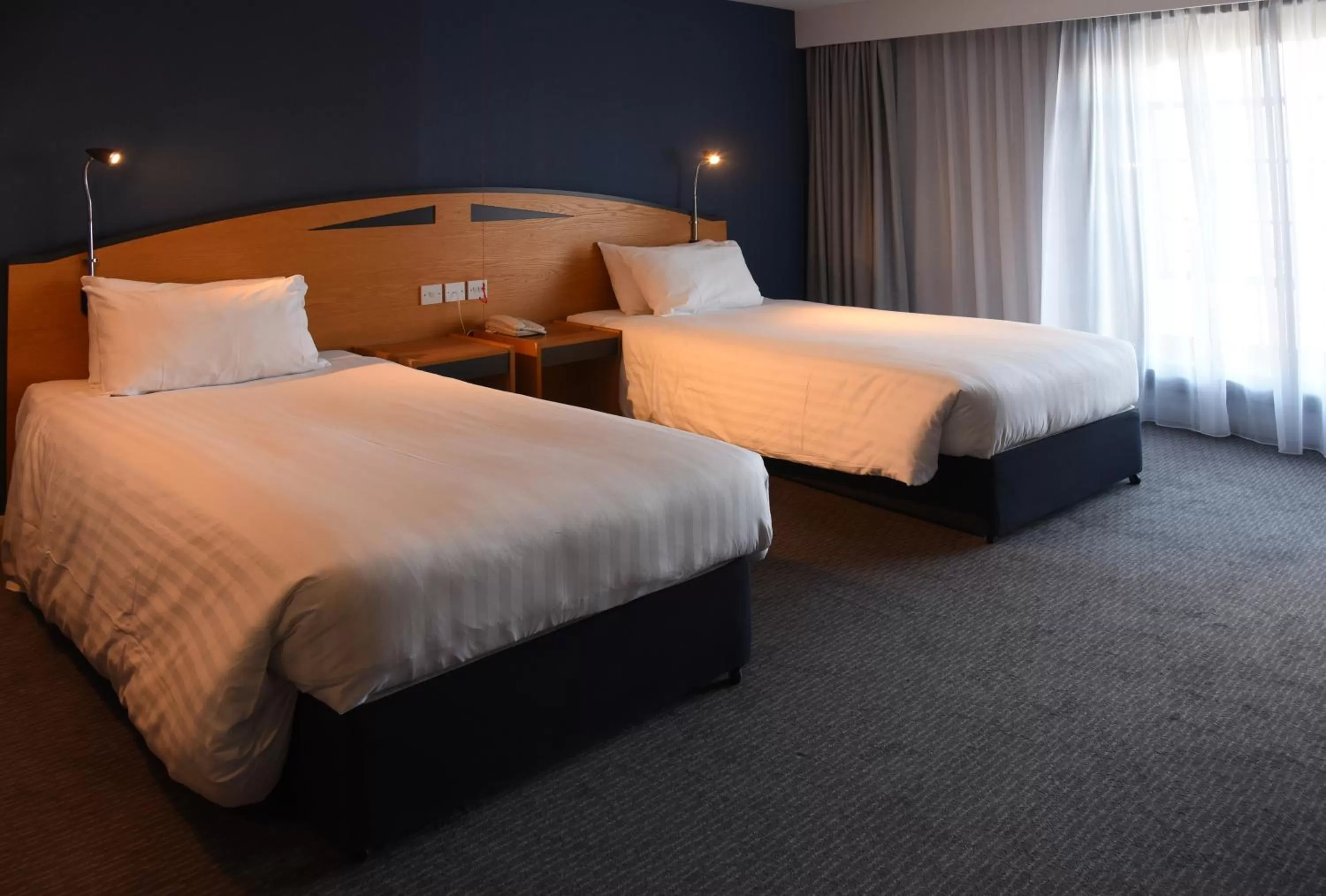 Bed in Holiday Inn Express Liverpool-Albert Dock by IHG