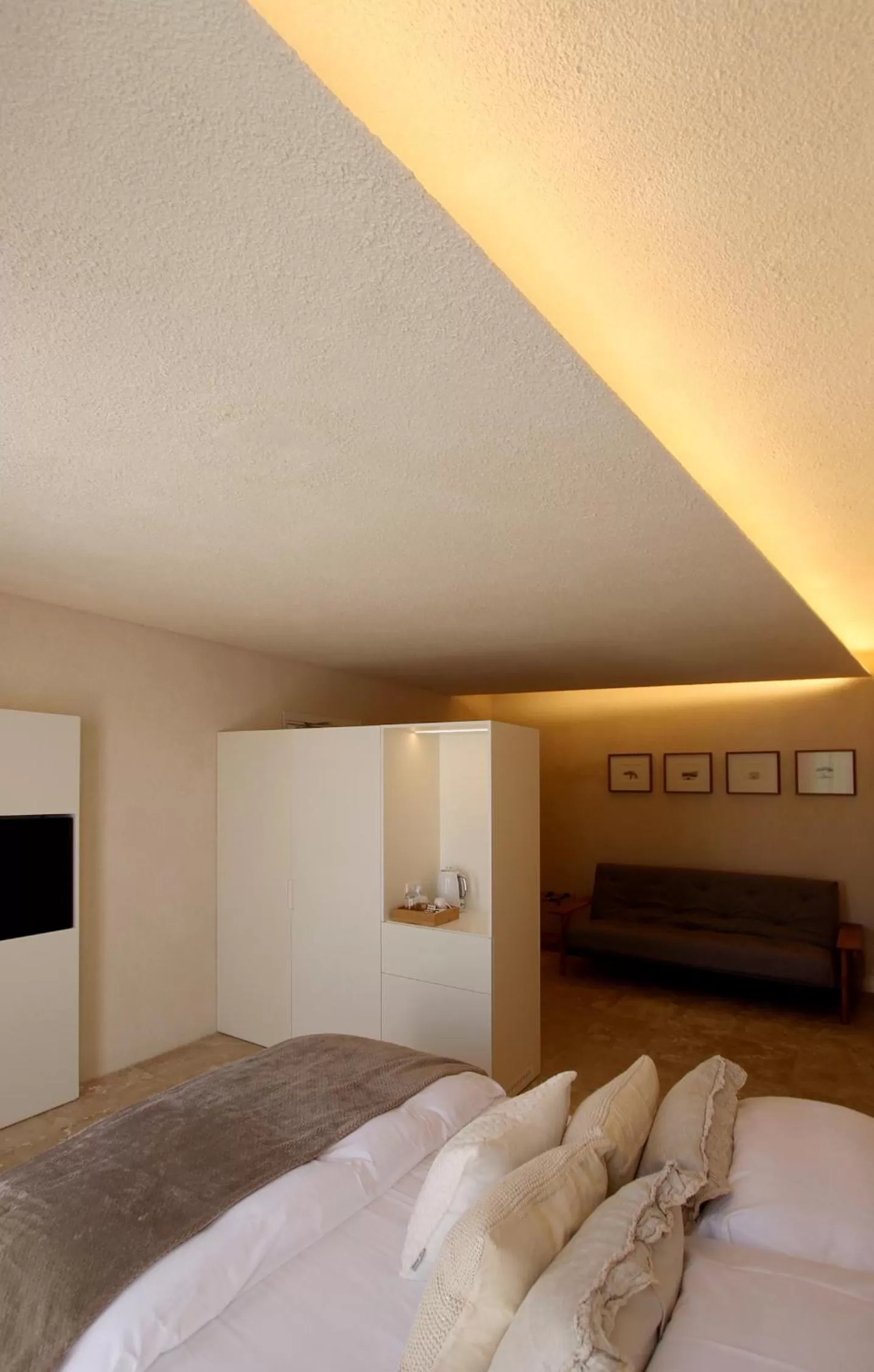 Bed in The King George Village Boutique Living