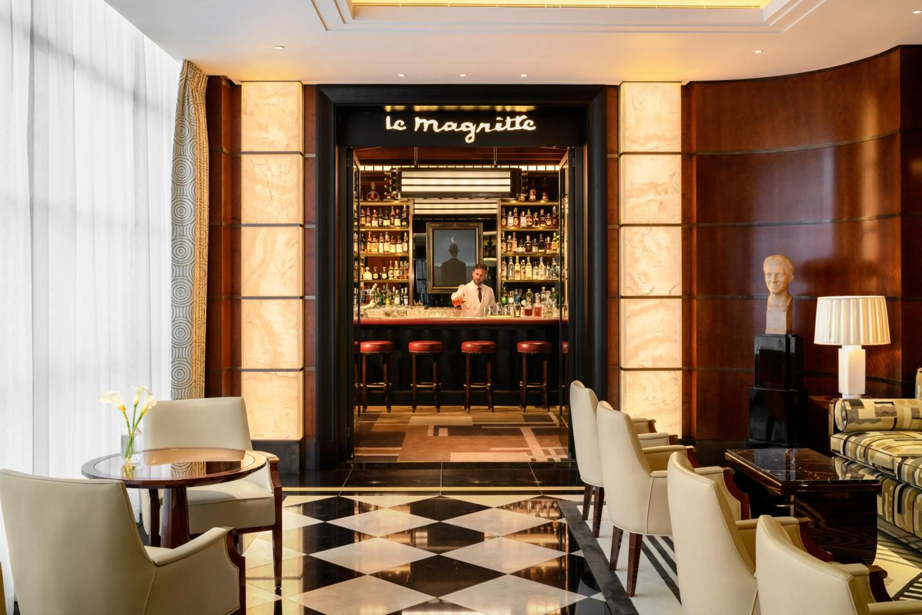 Lounge or bar in The Beaumont Mayfair
