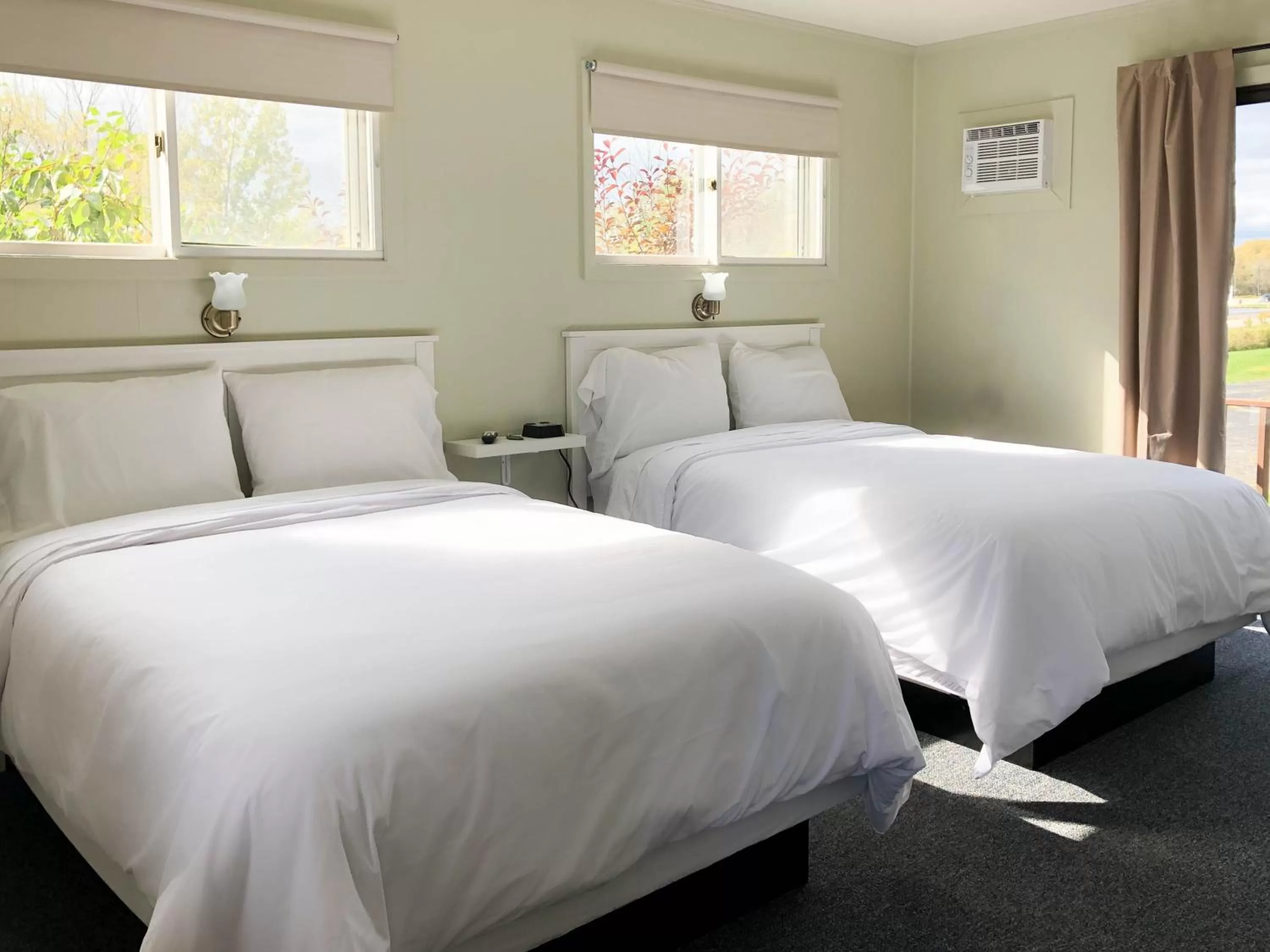 Bed in The River Hills Motel - Algoma, WI - Near Door County