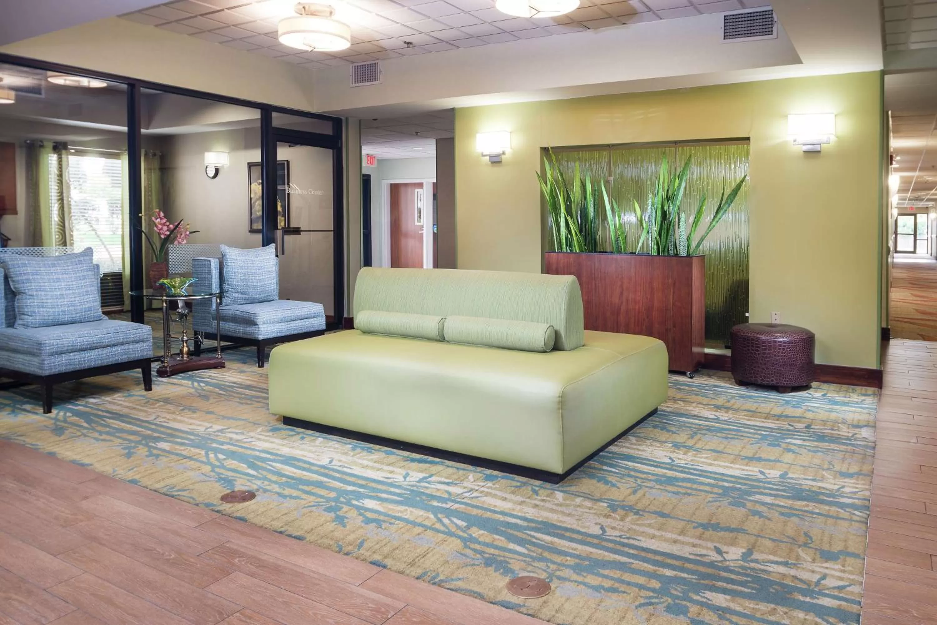 Lobby or reception in Hampton Inn Tulsa/Broken Arrow